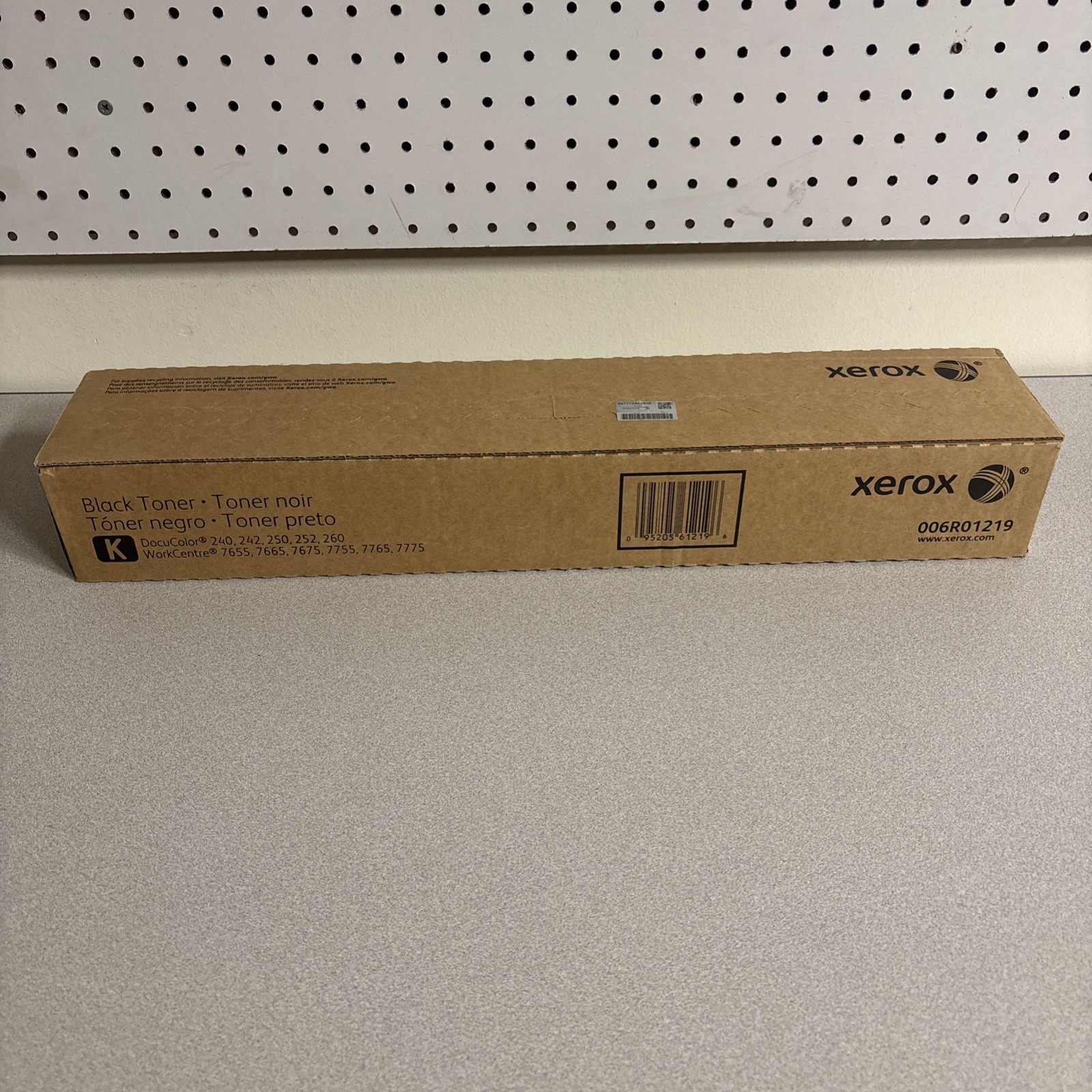 Genuine Xerox 006R01219 Black Toner Cartridge Genuine Xerox 006R01219 Black Toner Cartridge