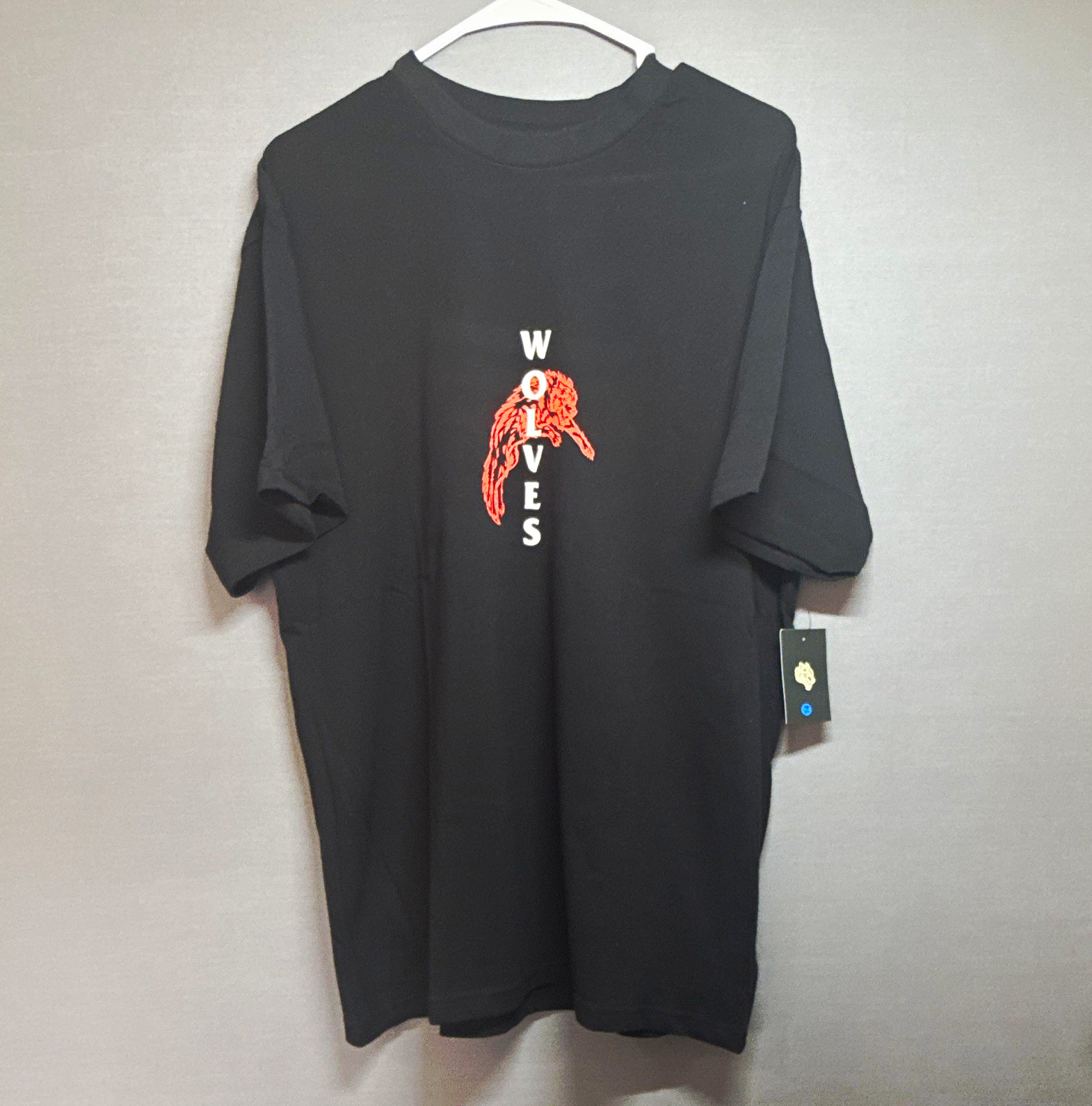 New Darc Sport Next Of Kin Premium Classic Tee Wolves Graphic Black Men’s XL