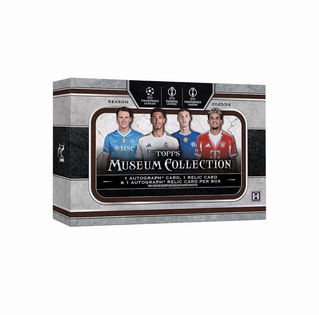 2025-2026  Topps UEFA Club Museum Collection Factory Sealed Hobby Box FAST SHIP