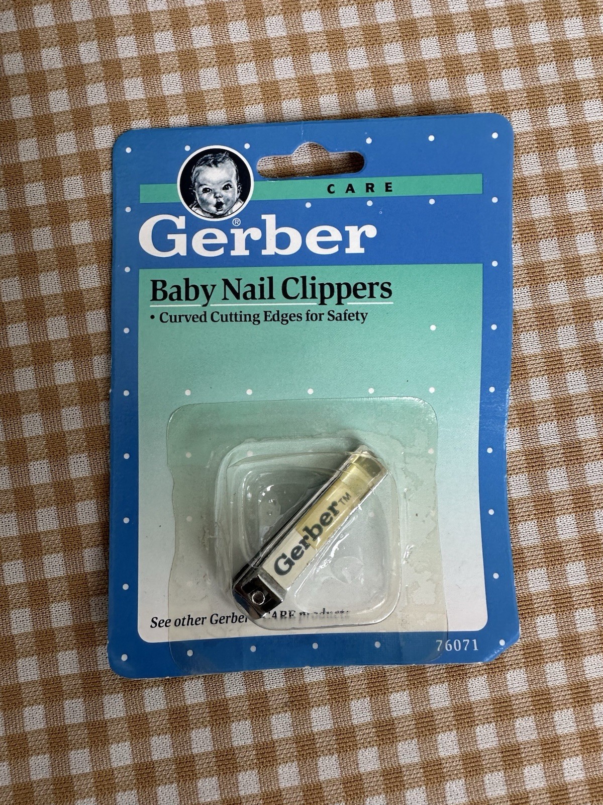 Vintage Gerber Care 1991 Baby Nail Clippers #76071 Sealed