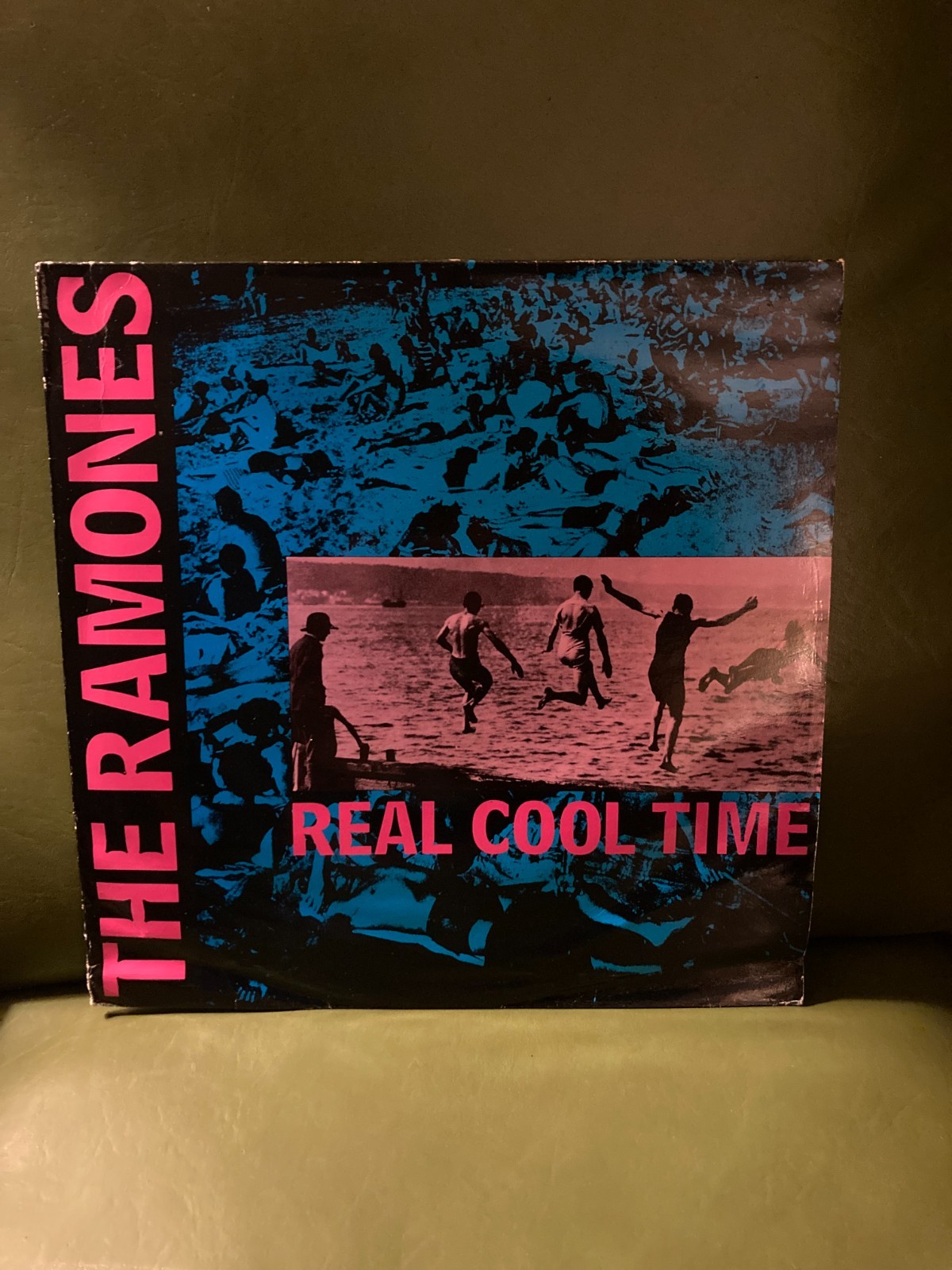 The Ramones – Real Cool Time 12” VINYL SINGLE 1987 Beggars Banquet Records VG+ The Ramones – Real Cool Time 12” VINYL SINGLE 1987 Beggars Banquet Records VG+