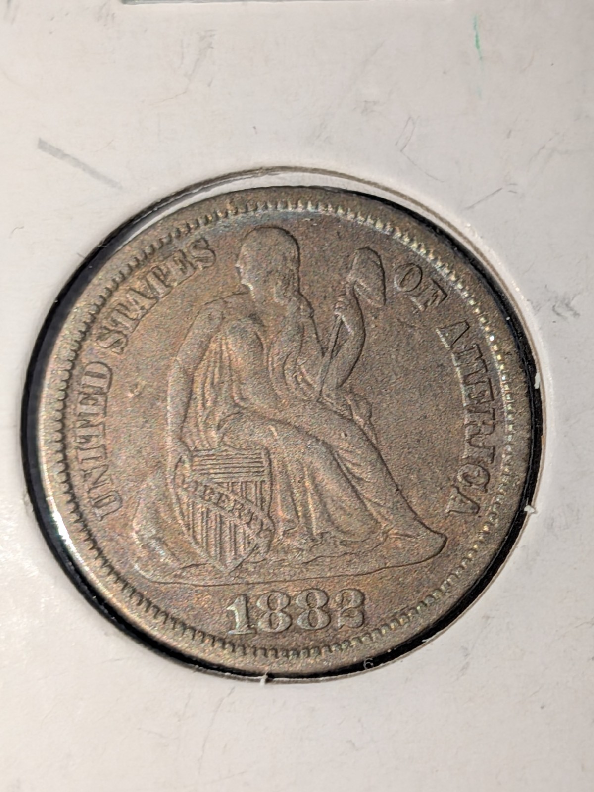 1882 10C Liberty Seated Dime 90% Silver 1882 10C Liberty Seated Dime 90% Silver