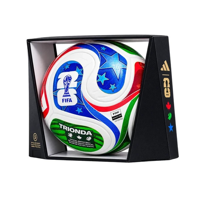 Adidas Trionda Pro FIFA World Cup2026 Official Match Soccer Ball Size 5 with Box Adidas Trionda Pro FIFA World Cup2026 Official Match Soccer Ball Size 5 with Box