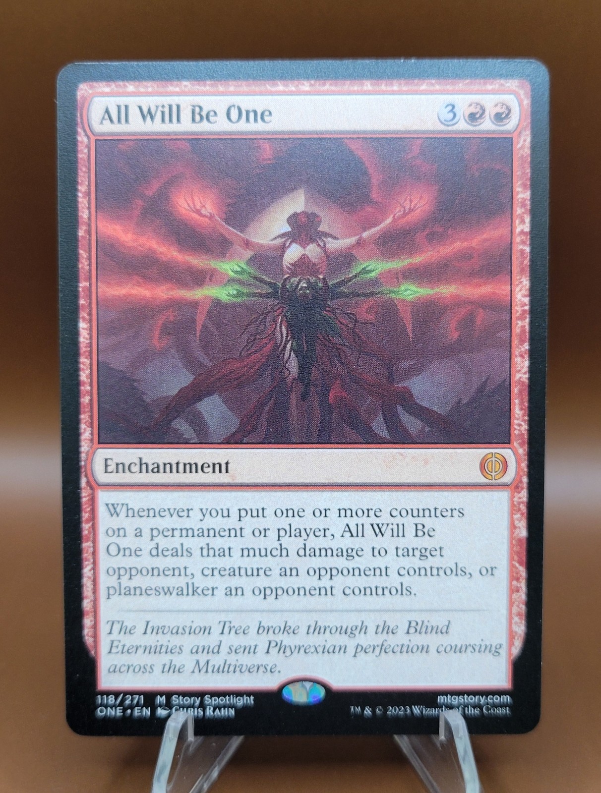 All Will Be One x1 MTG Phyrexia All Will Be One Magic Near Mint NM English All Will Be One x1 MTG Phyrexia All Will Be One Magic Near Mint NM English
