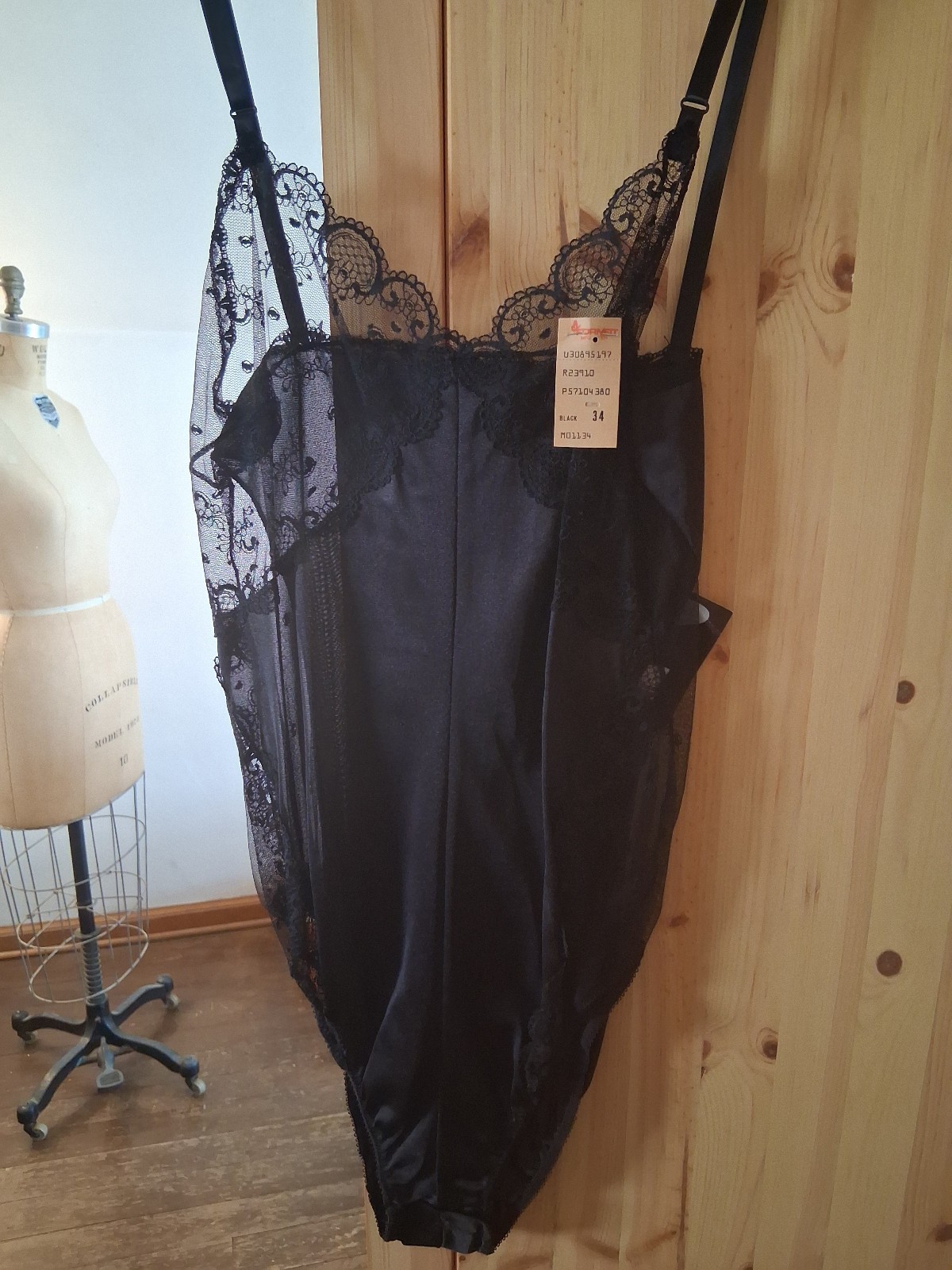 Formfit Rogers NWT Vintage Black Teddy Formfit Rogers NWT Vintage Black Teddy