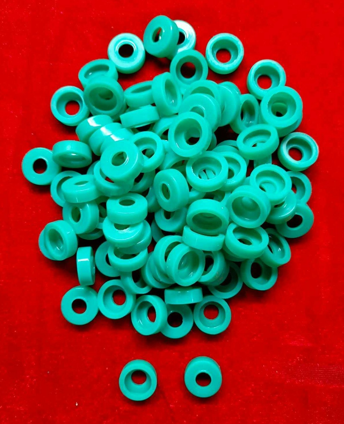 100pc - Laparoscopic Trocar Rubber Washer 10mm Surgical Reusable Instruments