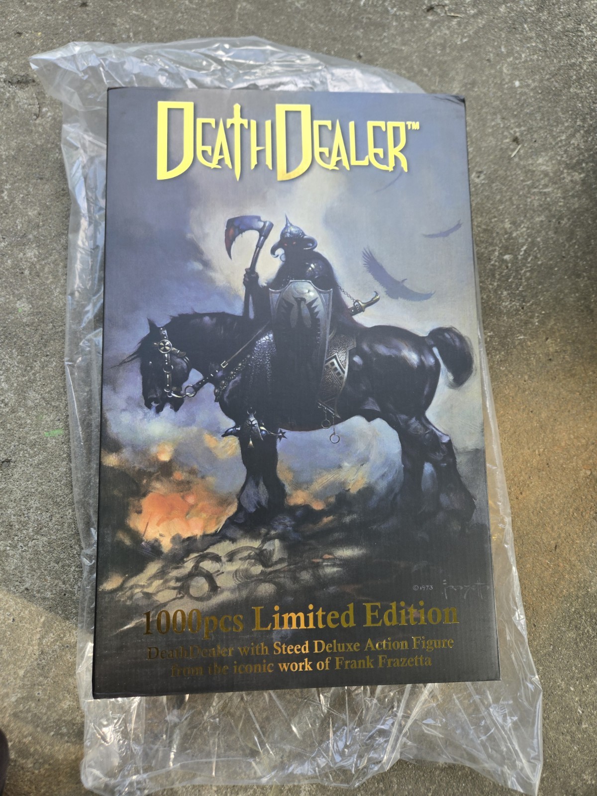 Executive Replicas Frazetta Girls Death Dealer And Stead Action Figure Brand NEW Executive Replicas Frazetta Girls Death Dealer And Stead Action Figure Brand NEW