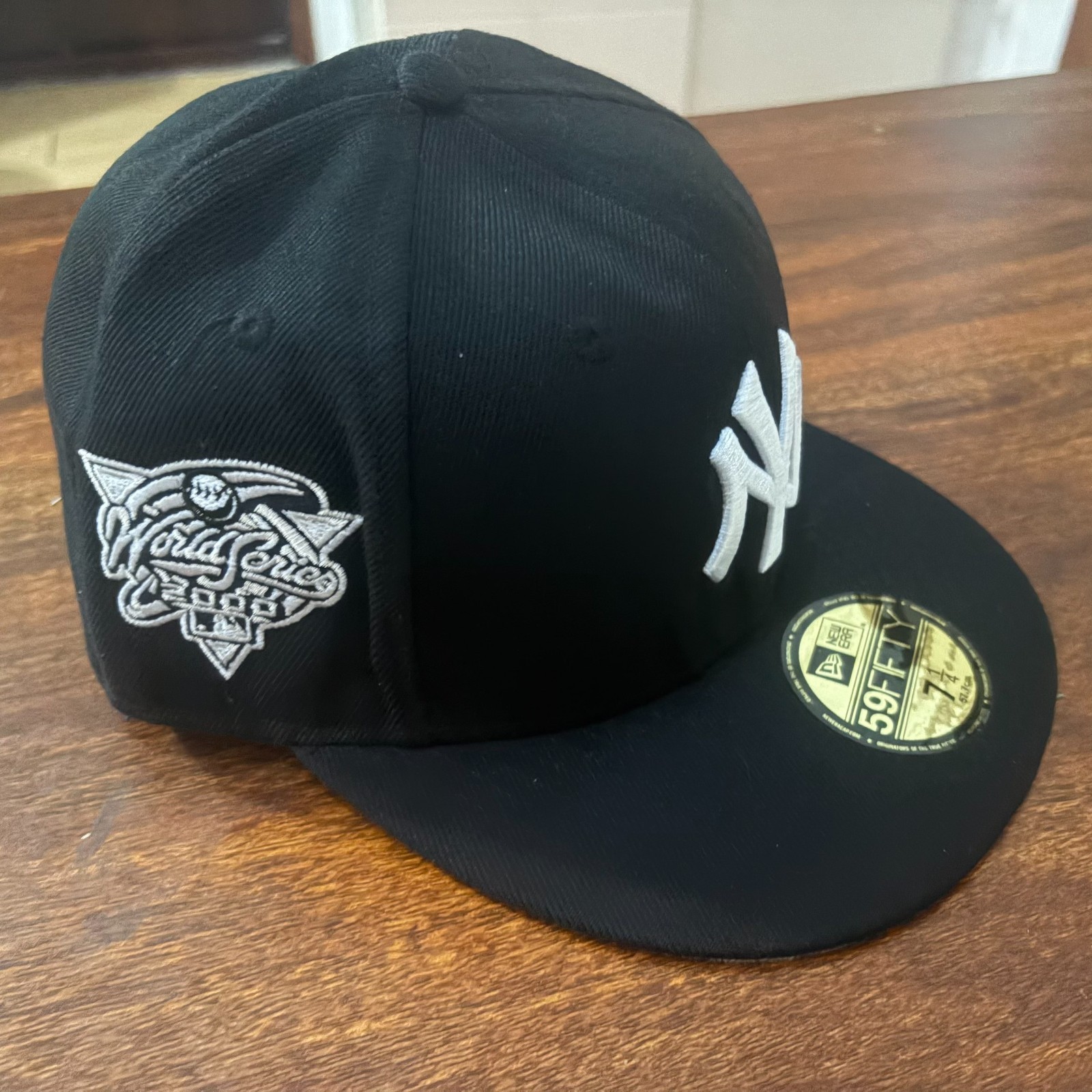 Authentic New Era MLB OnField 59Fifty Fitted Cap NY Yankees Black/White Authentic New Era MLB OnField 59Fifty Fitted Cap NY Yankees Black/White