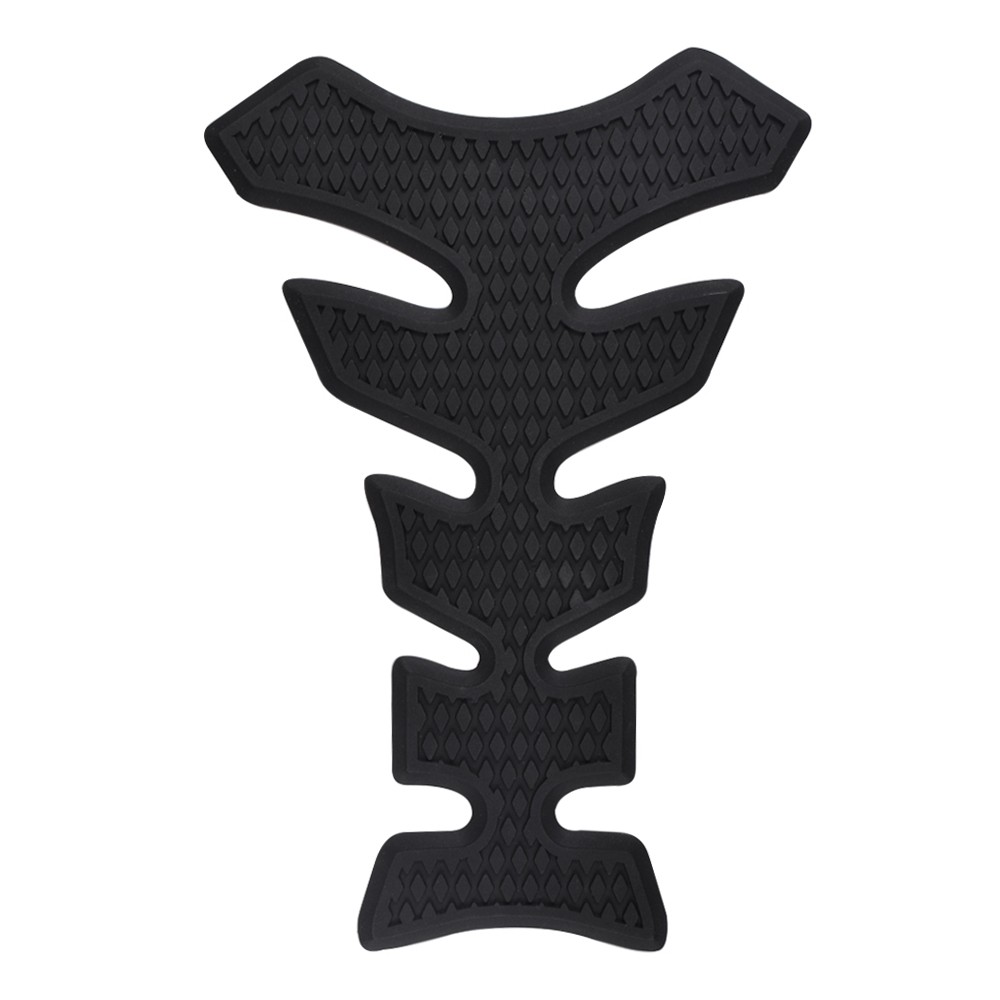 Universal Motorcycle Anti Slip Center Tank Protector Tank Pad Black Universal Motorcycle Anti Slip Center Tank Protector Tank Pad Black