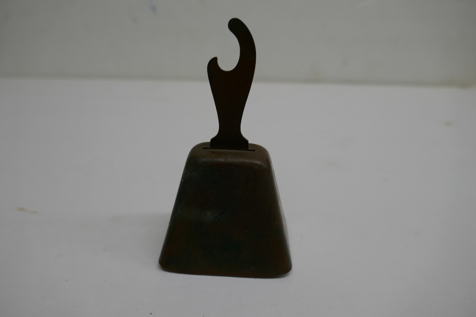 Unusual Small Solid Copper Squarish in Shape with odd shaped Handle Unusual Small Solid Copper Squarish in Shape with odd shaped Handle