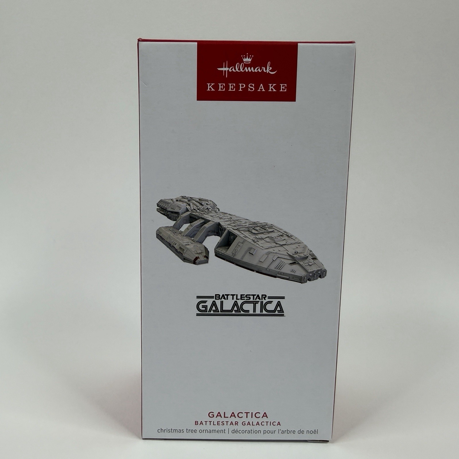 2023 Hallmark Keepsake Battlestar Galactica Ship Magic Light Ornament New In Box 2023 Hallmark Keepsake Battlestar Galactica Ship Magic Light Ornament New In Box