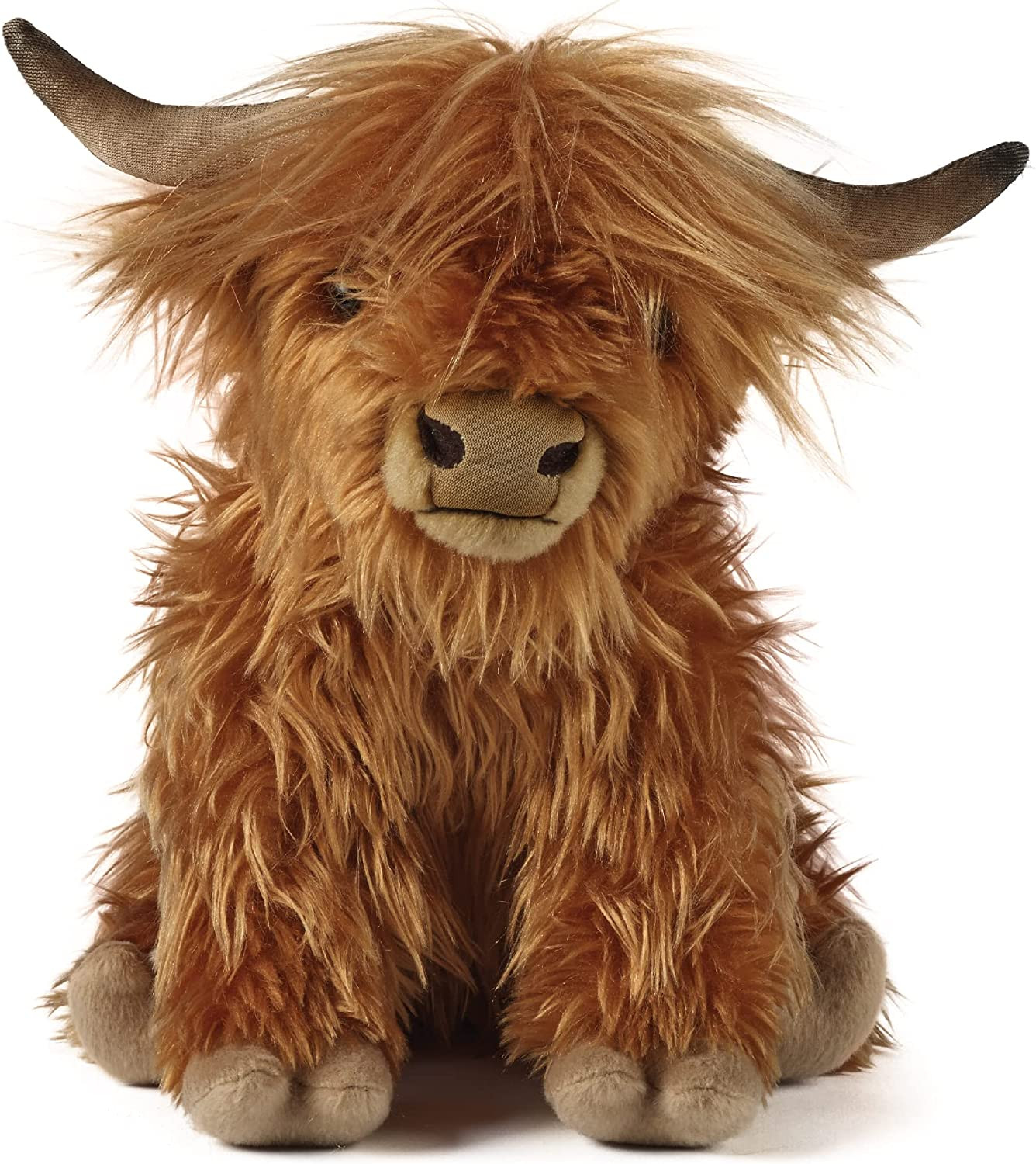 28cm Highland Cow Plush Doll Baby Stuffed Animal Soft Toys Scottish Cow New-USA 28cm Highland Cow Plush Doll Baby Stuffed Animal Soft Toys Scottish Cow New-USA