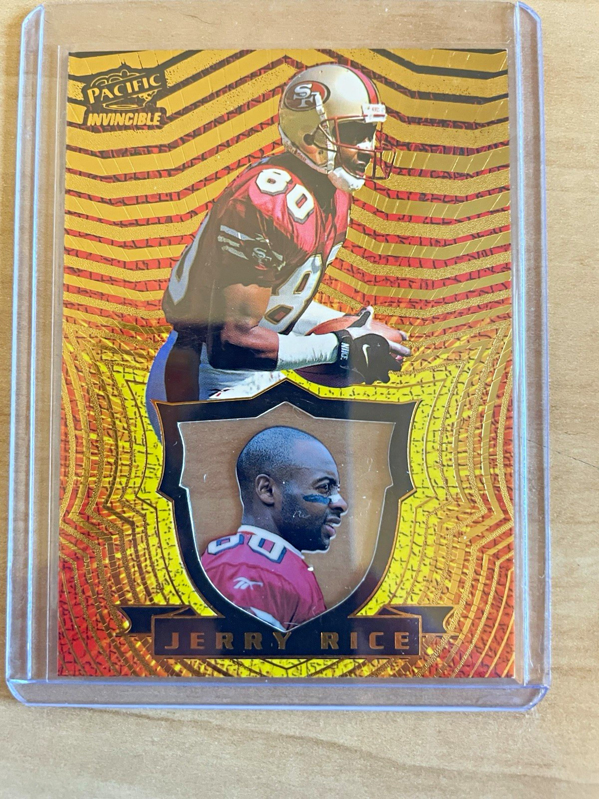 1997 Pacific Invincible Jerry Rice #133 San Francisco 49ers