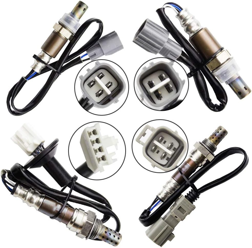 4x Oxygen Sensor For 2004 2005 2006 Toyota Sienna 3.3L Upper Lower Upstream +... 4x Oxygen Sensor For 2004 2005 2006 Toyota Sienna 3.3L Upper Lower Upstream +...