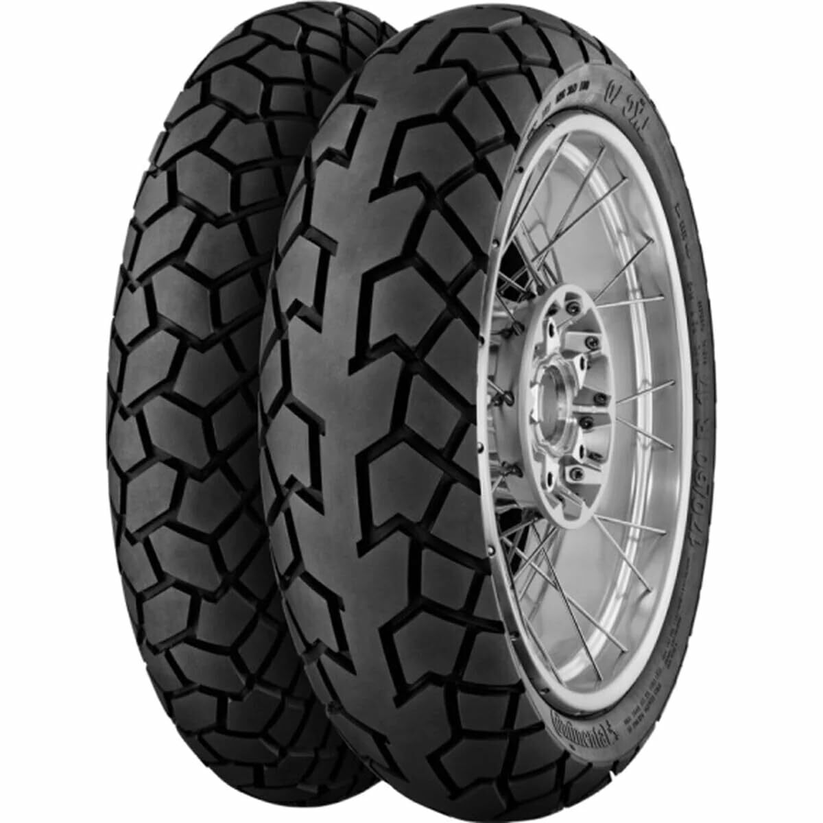 Continental Tire | TKC 70 - 150/70 R 17 M/C 69V TL M+S Rear Continental Tire | TKC 70 - 150/70 R 17 M/C 69V TL M+S Rear