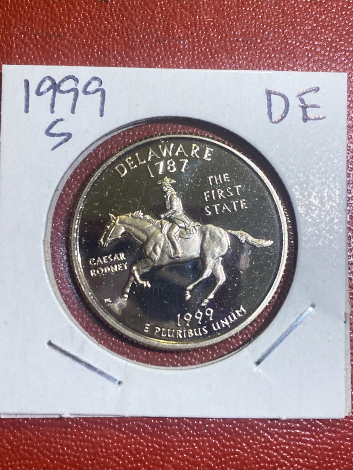 1999-S Delaware State Quarter Proof 