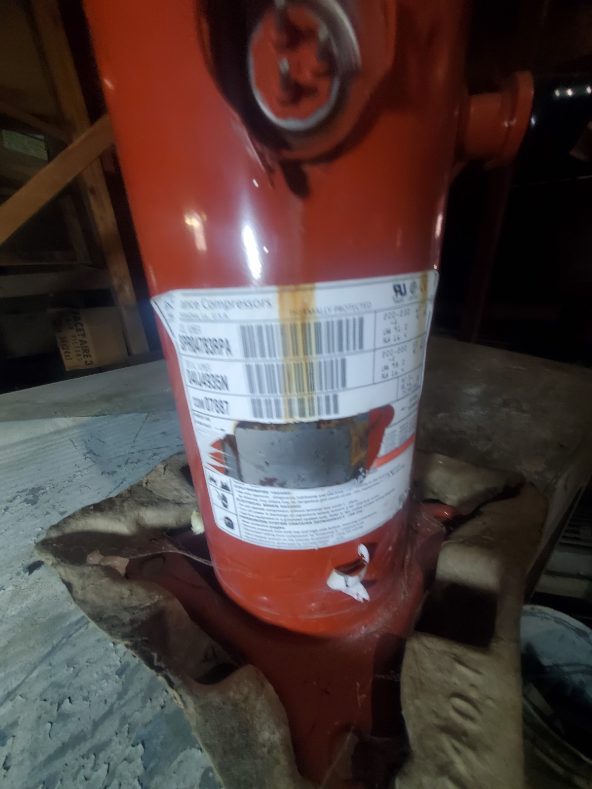 Trane American Standard Scroll Compressor Trane American Standard Scroll Compressor