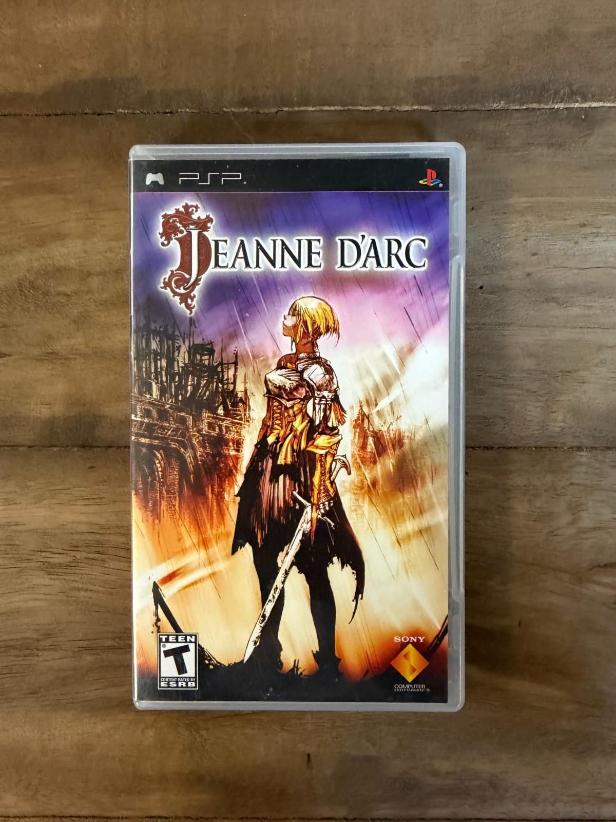 Jeanne d\'Arc PSP Used Complete - Manual, Case, Disc Jeanne d\'Arc PSP Used Complete - Manual, Case, Disc