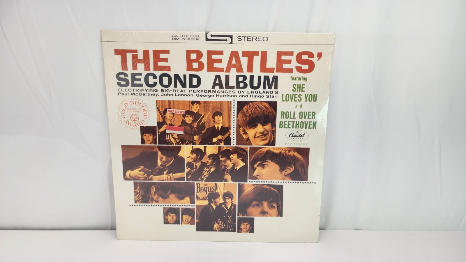 The Beatles Second Album LP Vinyl Record Capitol Stereo Pressing ST 2080 SEALED