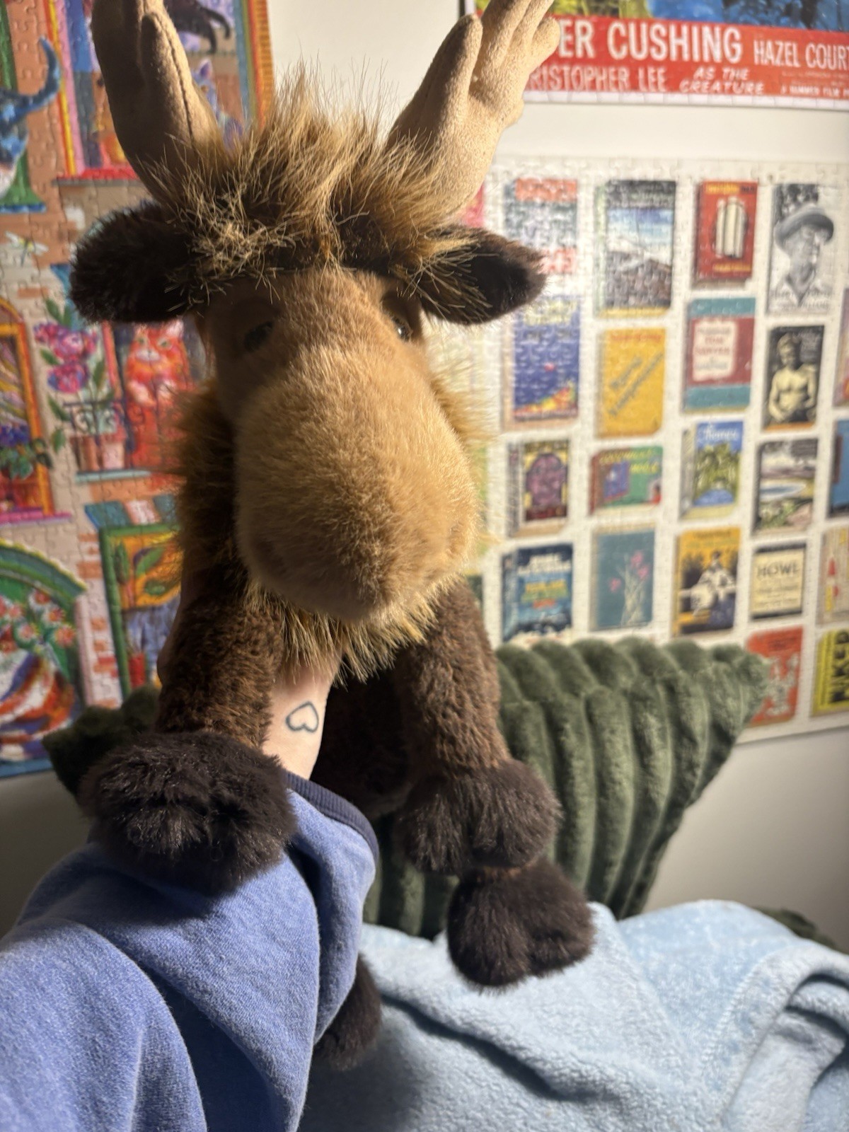 Jellycat Birchly Moose - Indigo Canada EXCLUSIVE - BNWT