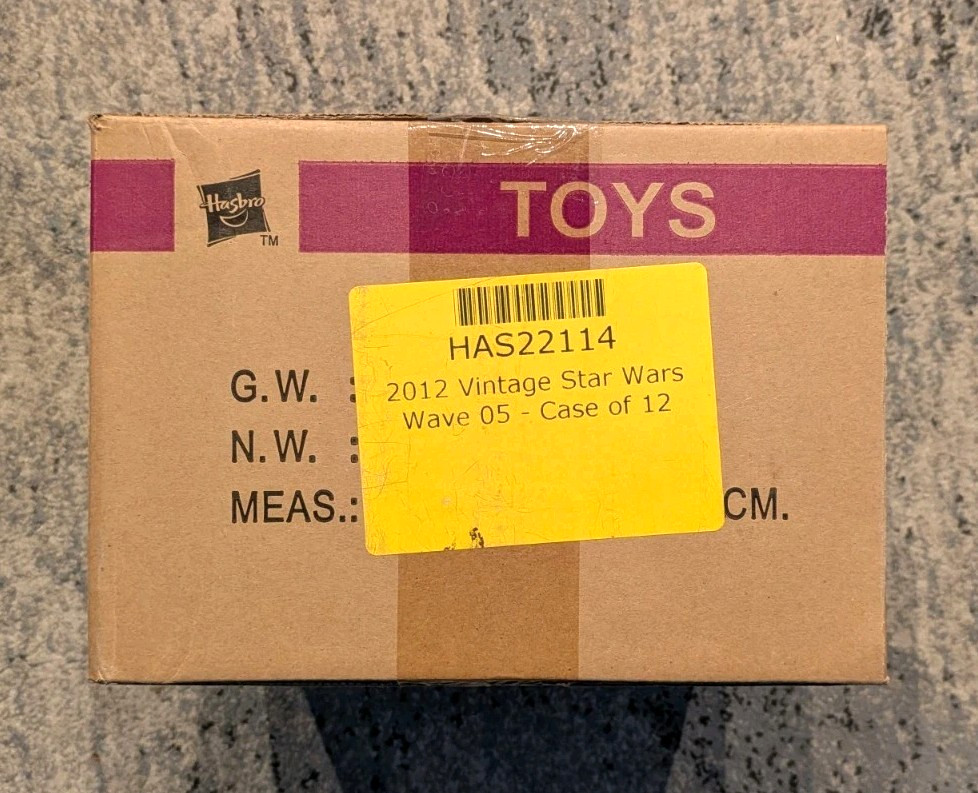 Hasbro Star Wars Vintage Collection 2012 Wave 05 Case - Ahsoka / Aurra Sing