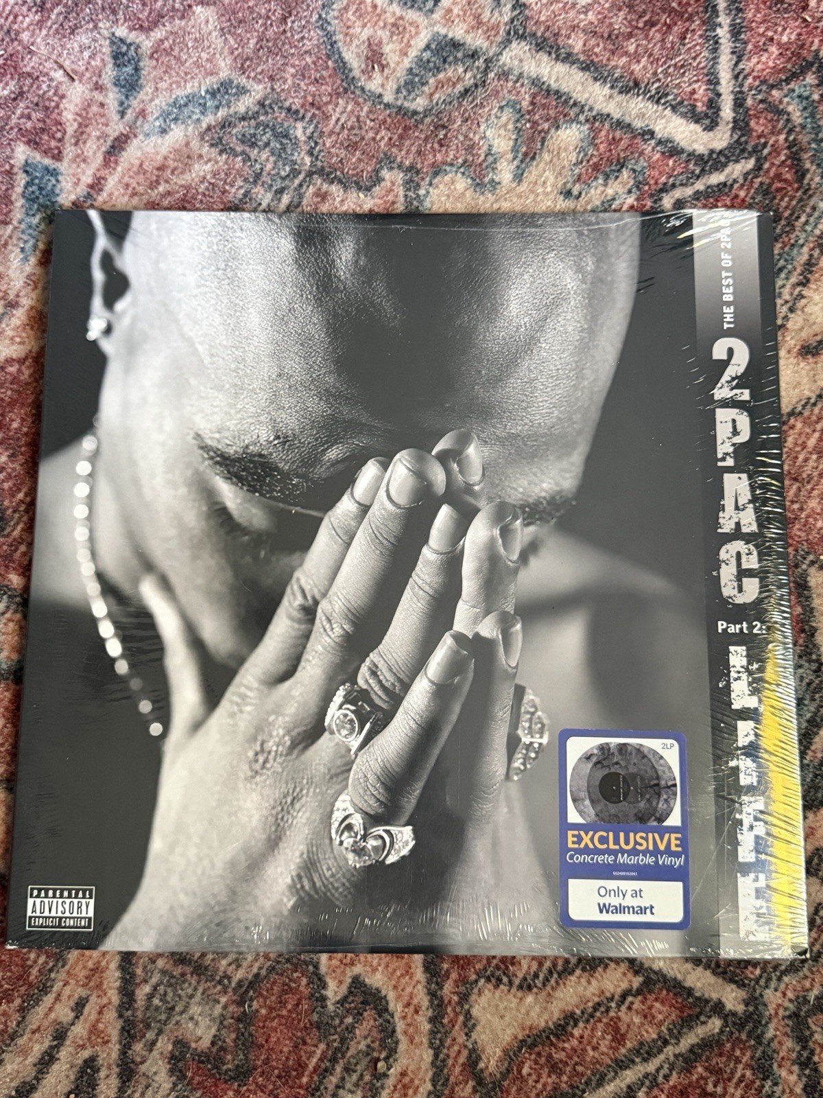The Best Of 2pac - Part 2 Life Exclusive Concrete Marble Vinyl 2xLP Sealed