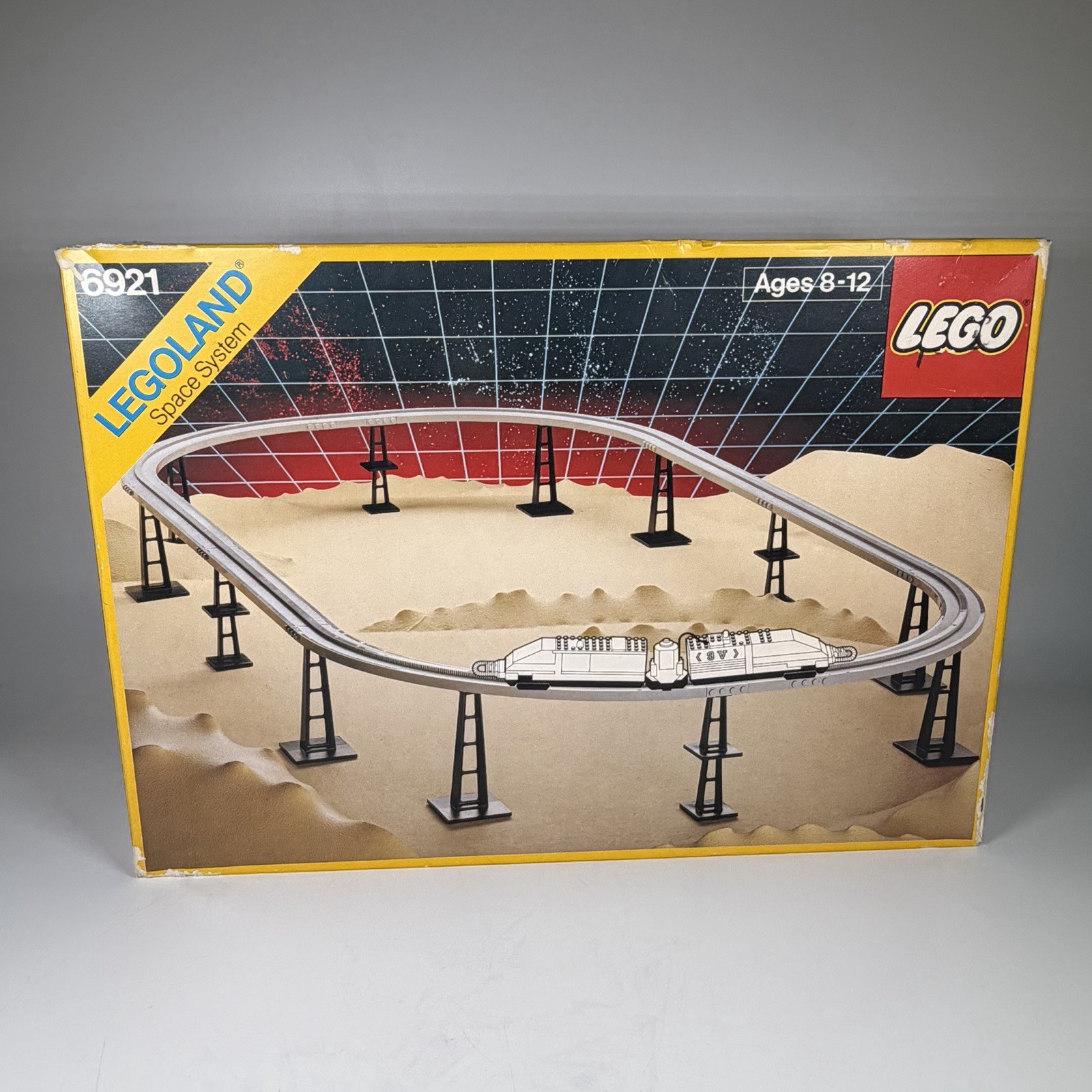 BOX ONLY Legoland futuron monorail accessory track 6921 BOX ONLY Legoland futuron monorail accessory track 6921