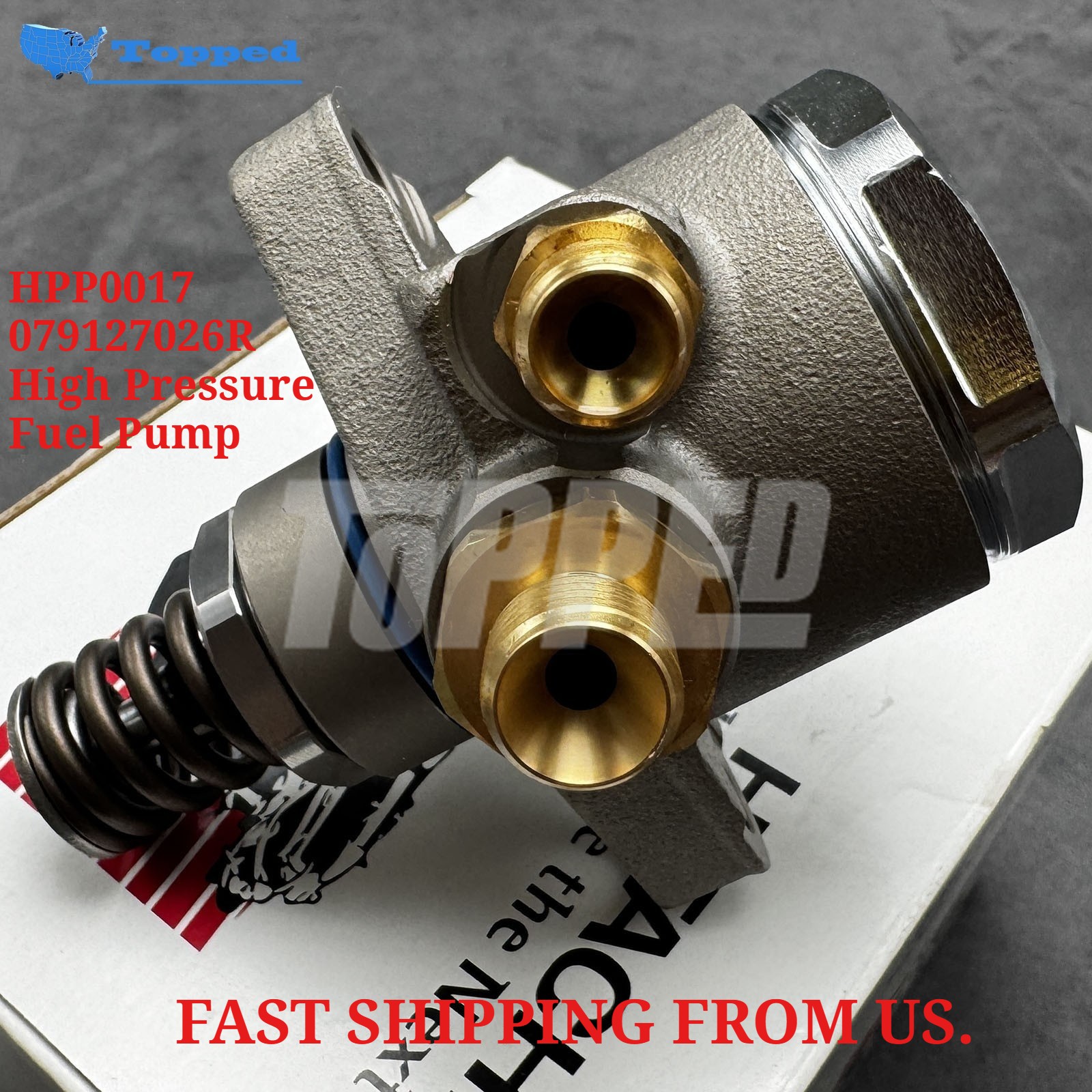 2X New Fuel Pump HPP0017 079127026R for VW Touareg Audi RS5 V8 A8 Quattro W12