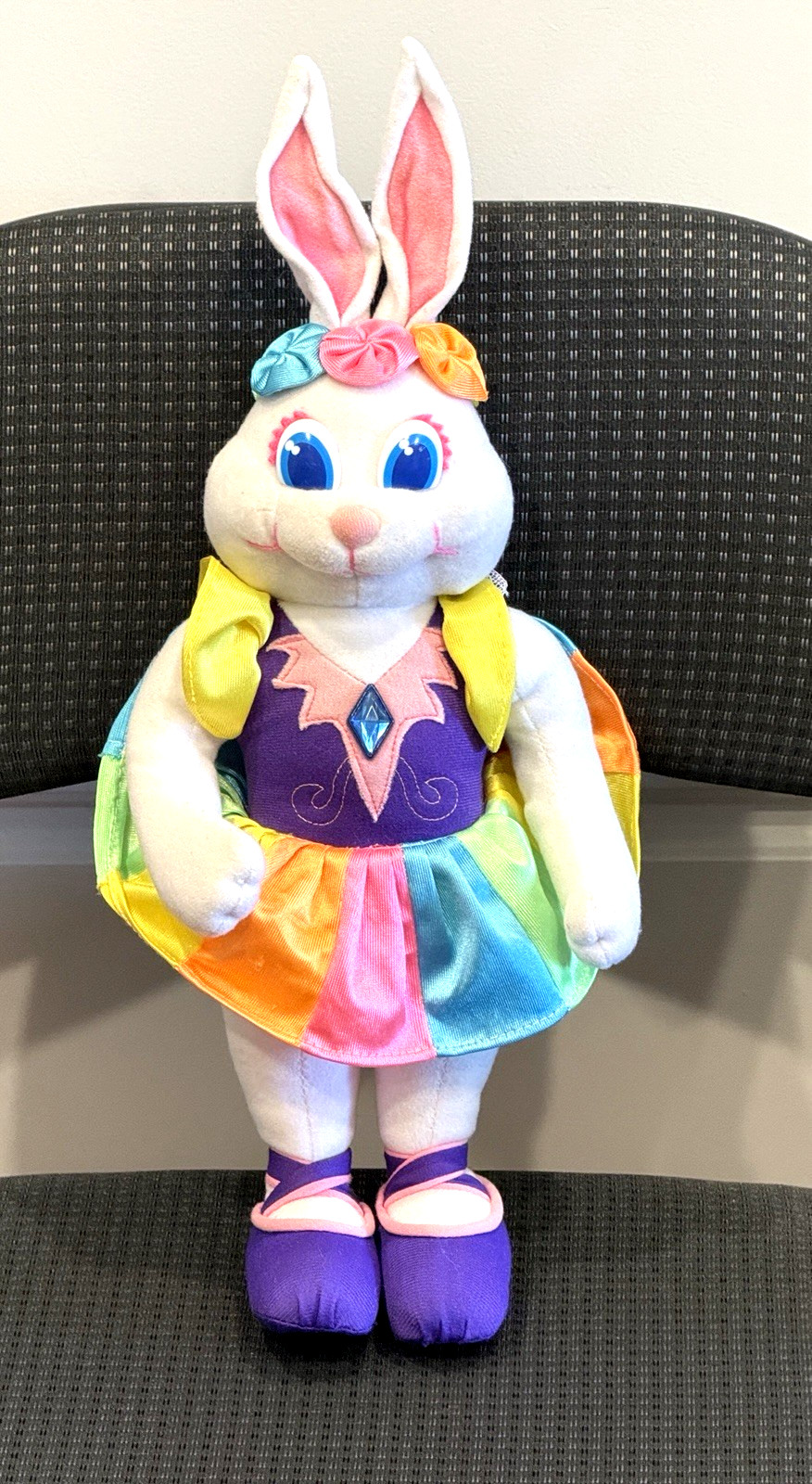 Vintage 1998 Lisa Frank Ballerina Bunny Plush 17\