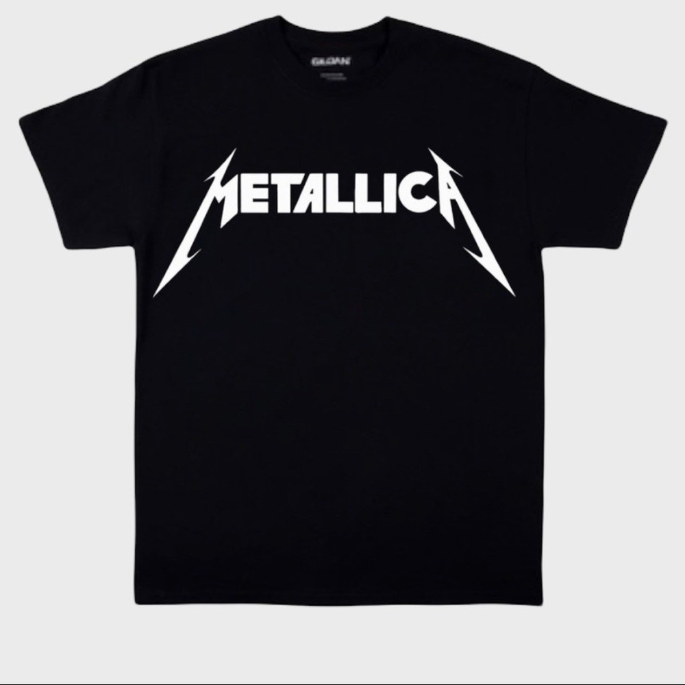 Metallica Classic  Logo  Rock Metal Tee Shirt New