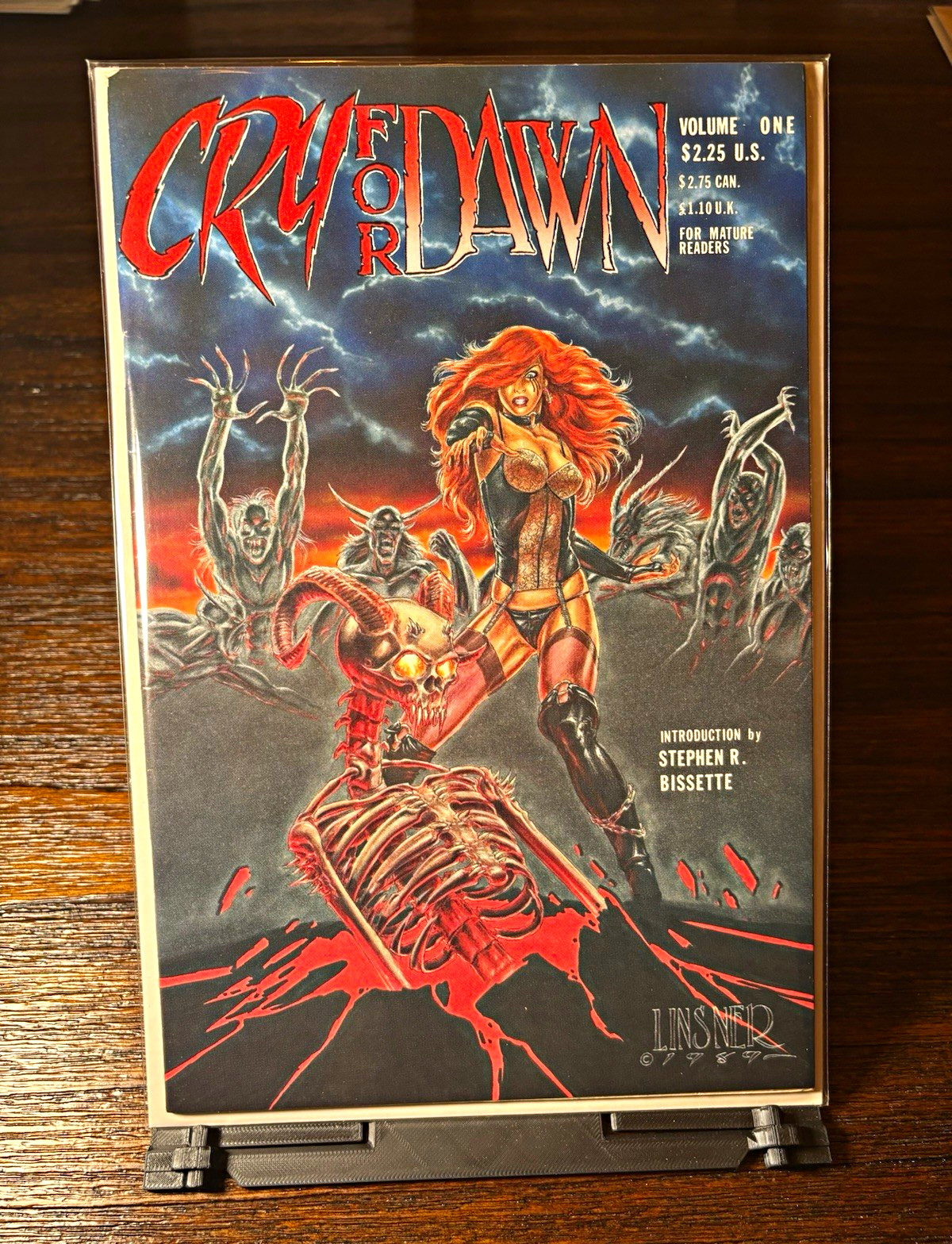 Cry for Dawn Vol 1 (Sirius 1989) 1st Print Linser 1st app. Dawn Rare F/VF
