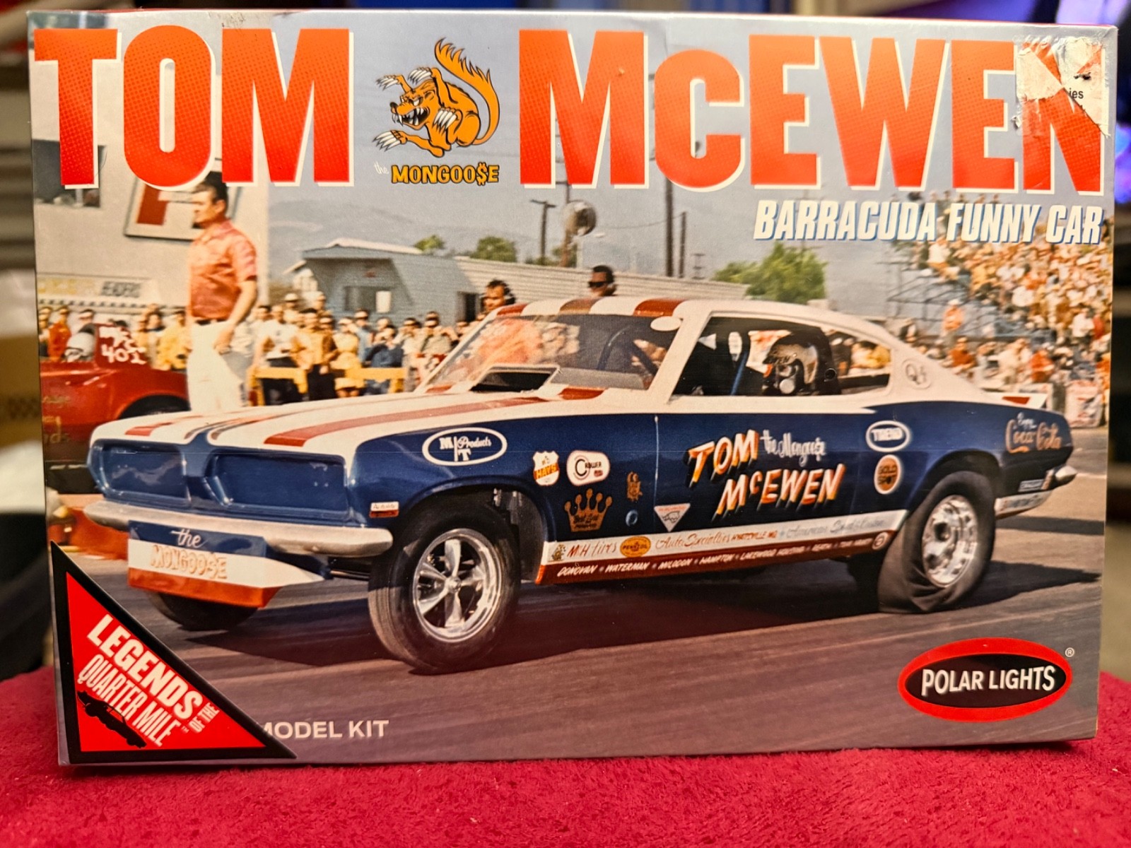 Polar Lights Barracuda Funny Car model kit Polar Lights Barracuda Funny Car model kit
