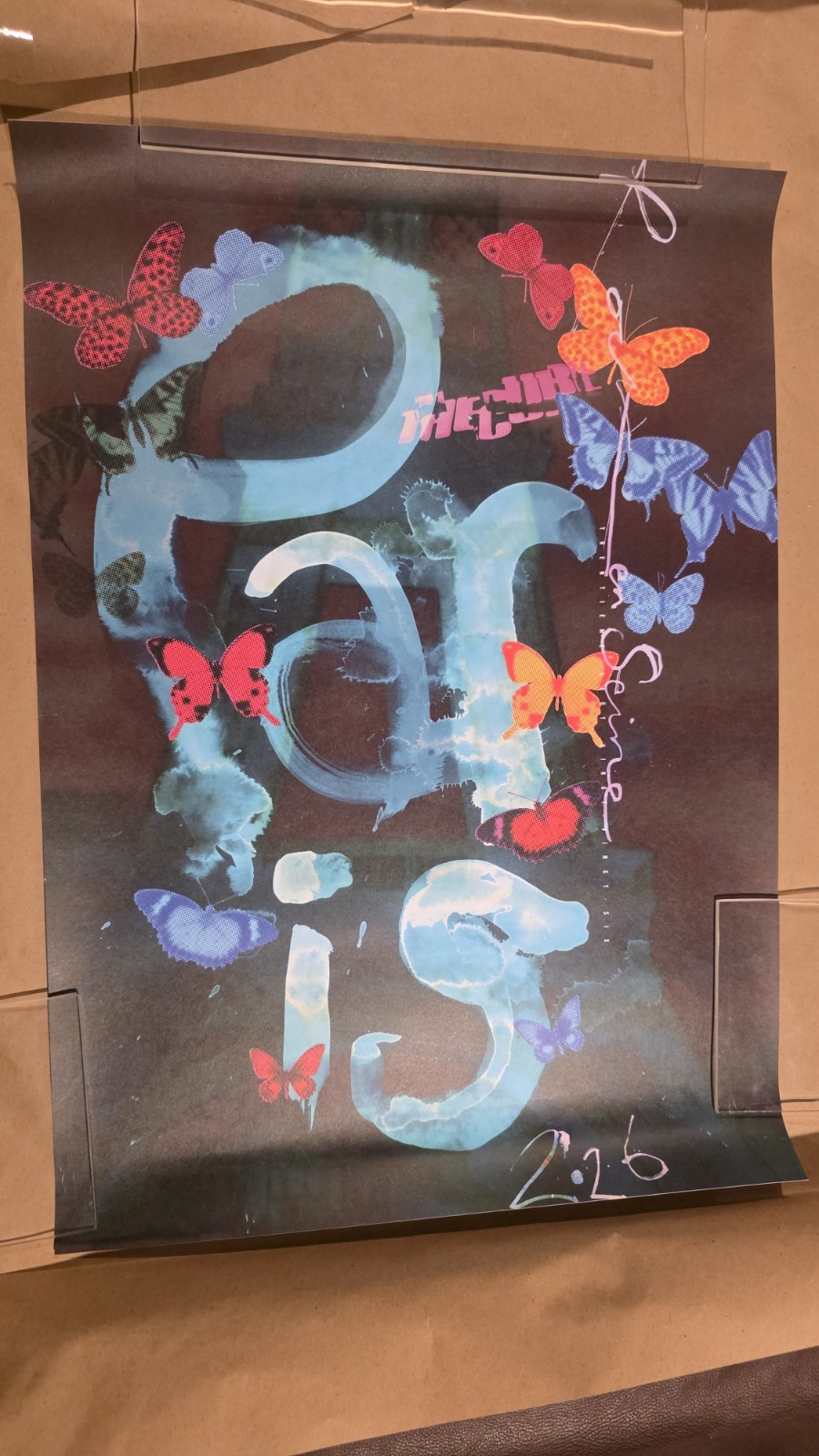 THE CURE PARIS 2026 Limited Edition Event Poster At Rock En Seine 30 August Tour THE CURE PARIS 2026 Limited Edition Event Poster At Rock En Seine 30 August Tour