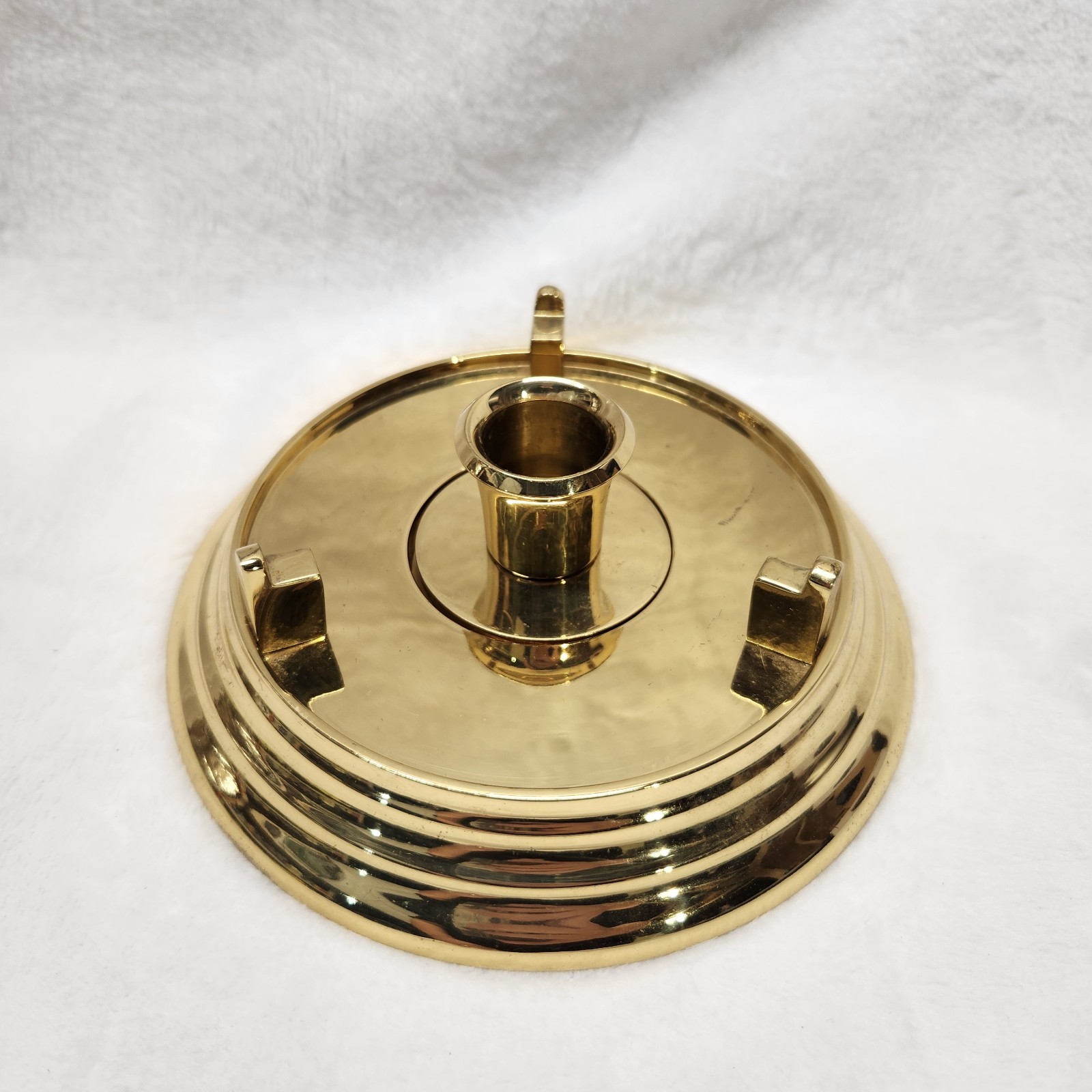 PartyLite Brass Contessa Hurricane Base PartyLite Brass Contessa Hurricane Base