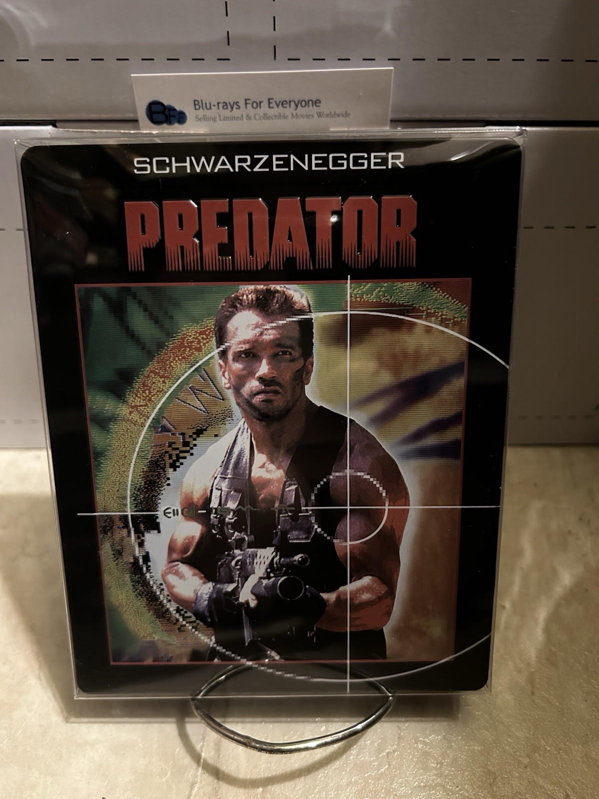 Used Predator 4K SteelBook UHD Blu-ray (Czech)[1987] Film Arena FAC#158 ShpNxtDy