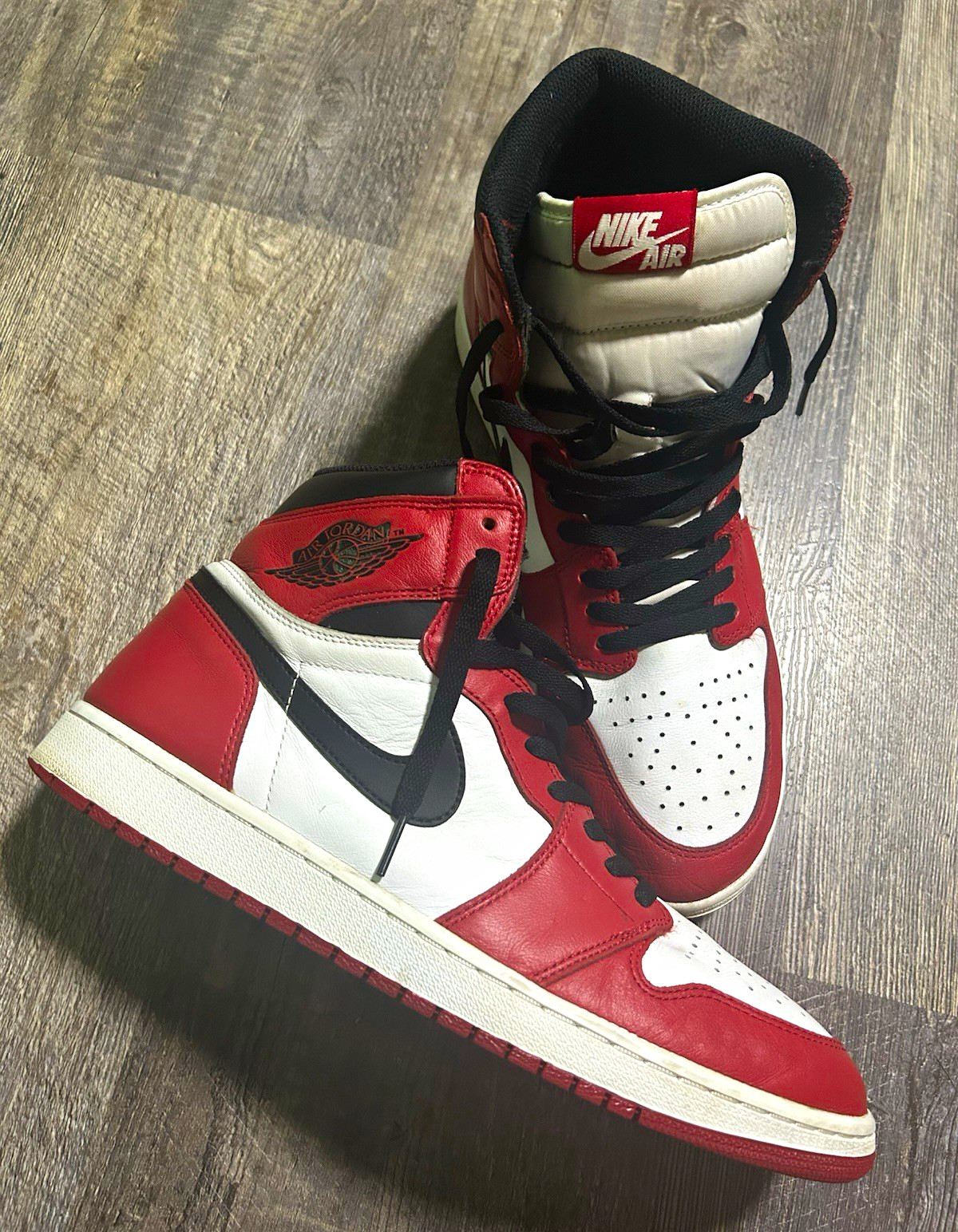 Nike Air Jordan 1 Chicago 2015 High Mens Size 14