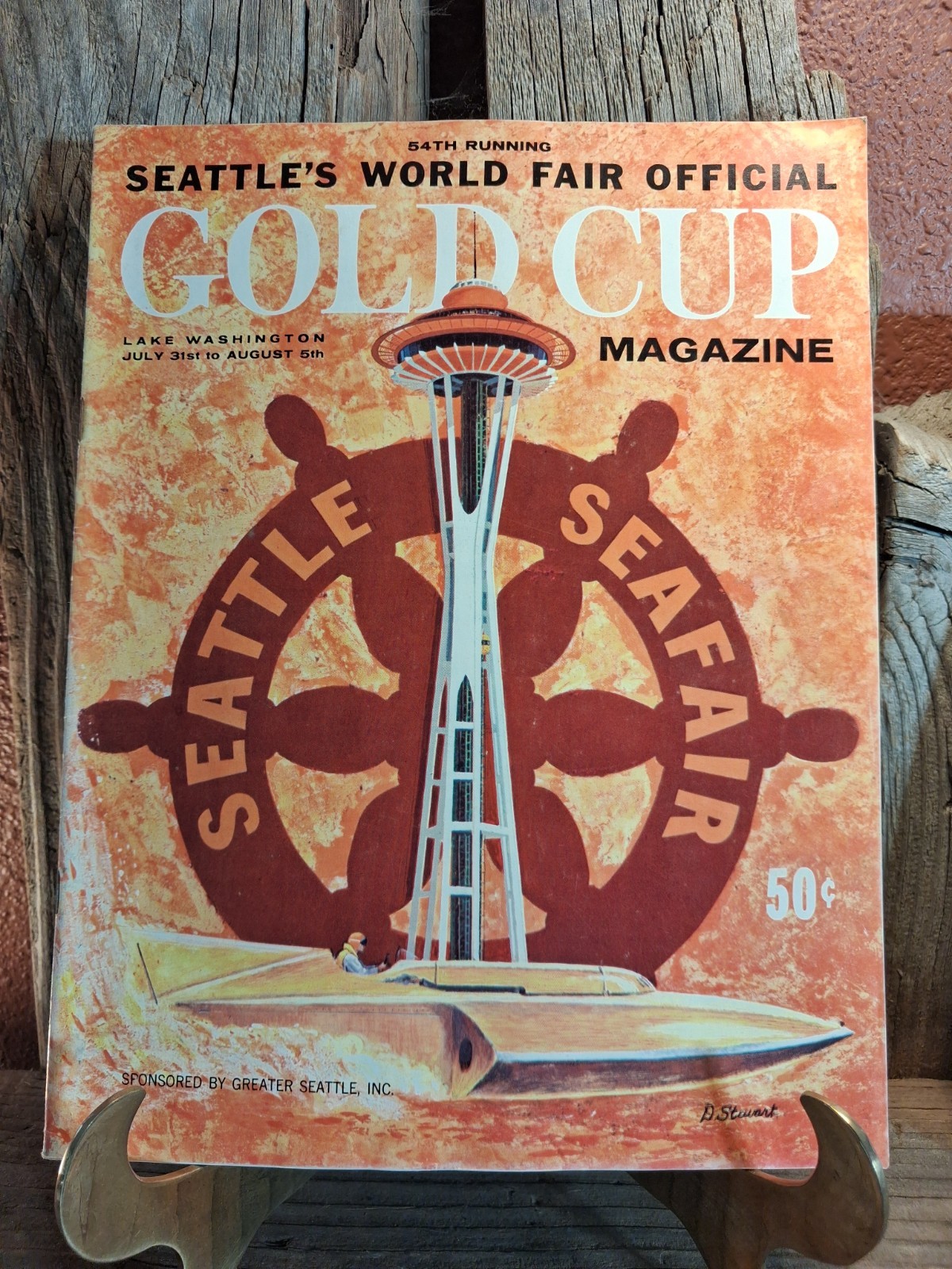 1962 Seattle Seafair Gold Cup Regatta Program Hydroplane Racing PNW History 1962 Seattle Seafair Gold Cup Regatta Program Hydroplane Racing PNW History