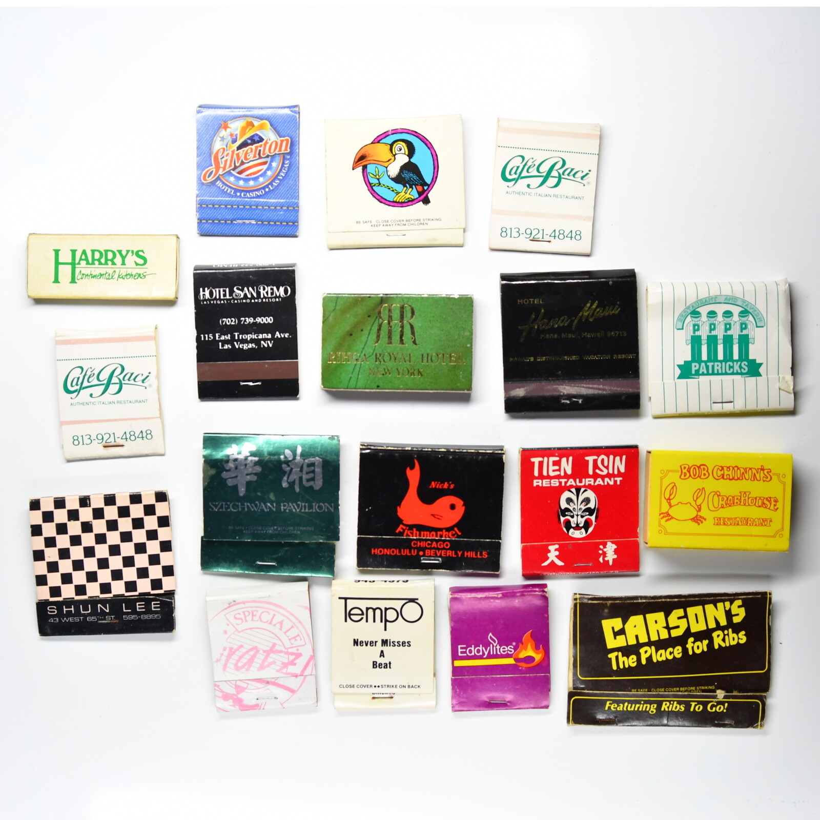 Assorted Matchbooks