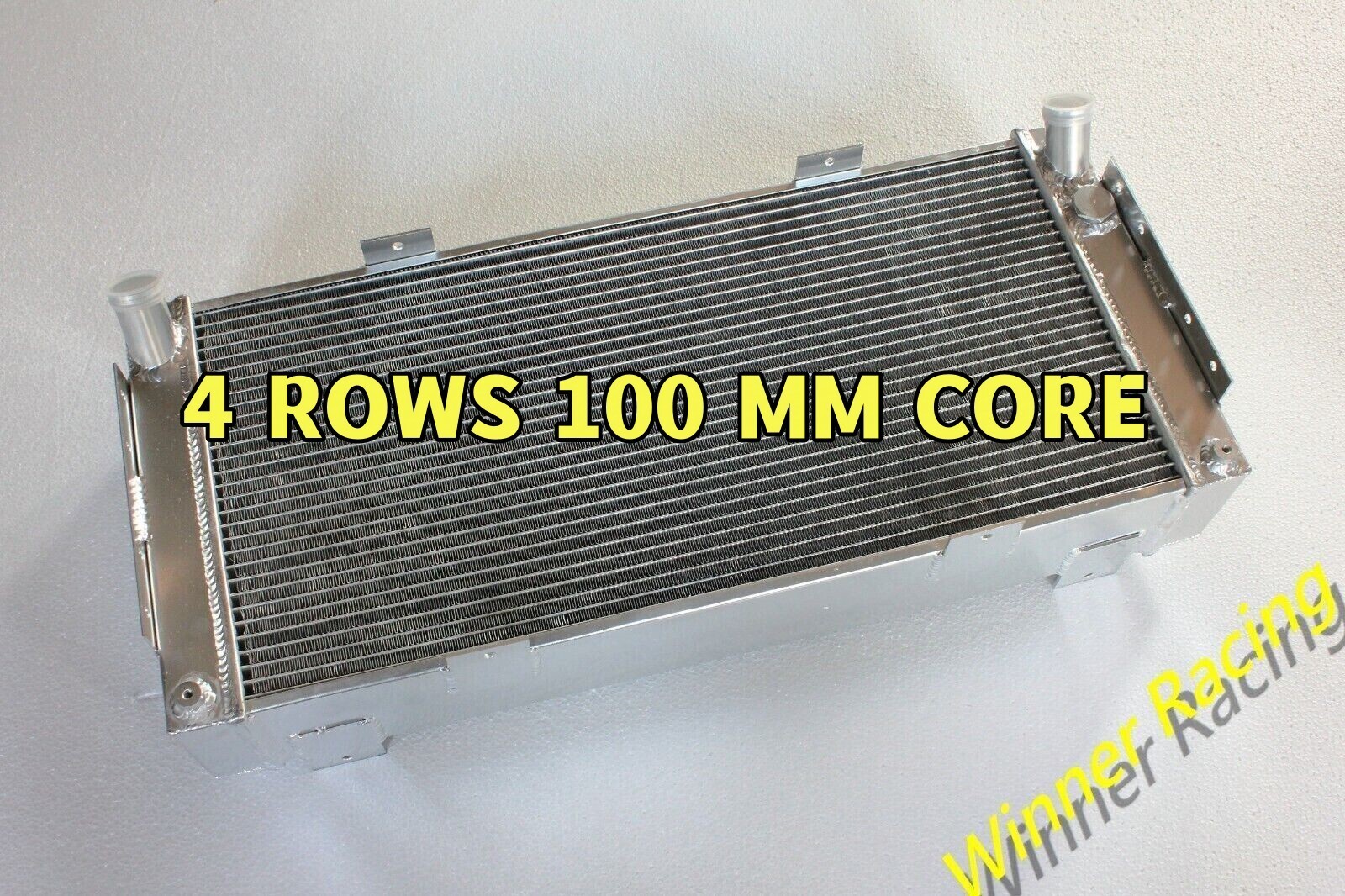 Aluminum Radiator Fit Ford GT40 V8 1964-1969 4 Rows 100mm Core  Cooling Better