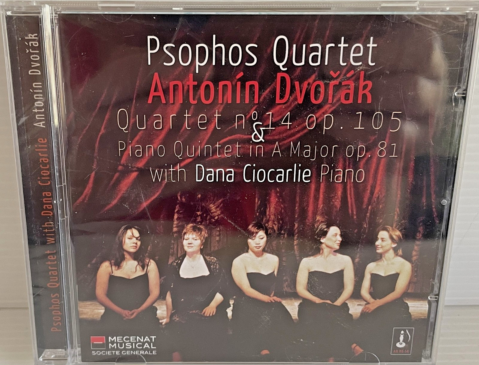Psophos Quartet Antonin Dvorak Audio CD Factory Sealed NEW