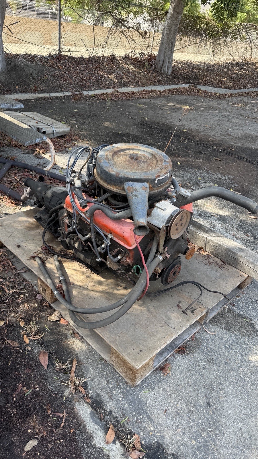 1966 Chevy Small Block Engine 283 With Powerglide Transmission Automatic 3849852 1966 Chevy Small Block Engine 283 With Powerglide Transmission Automatic 3849852