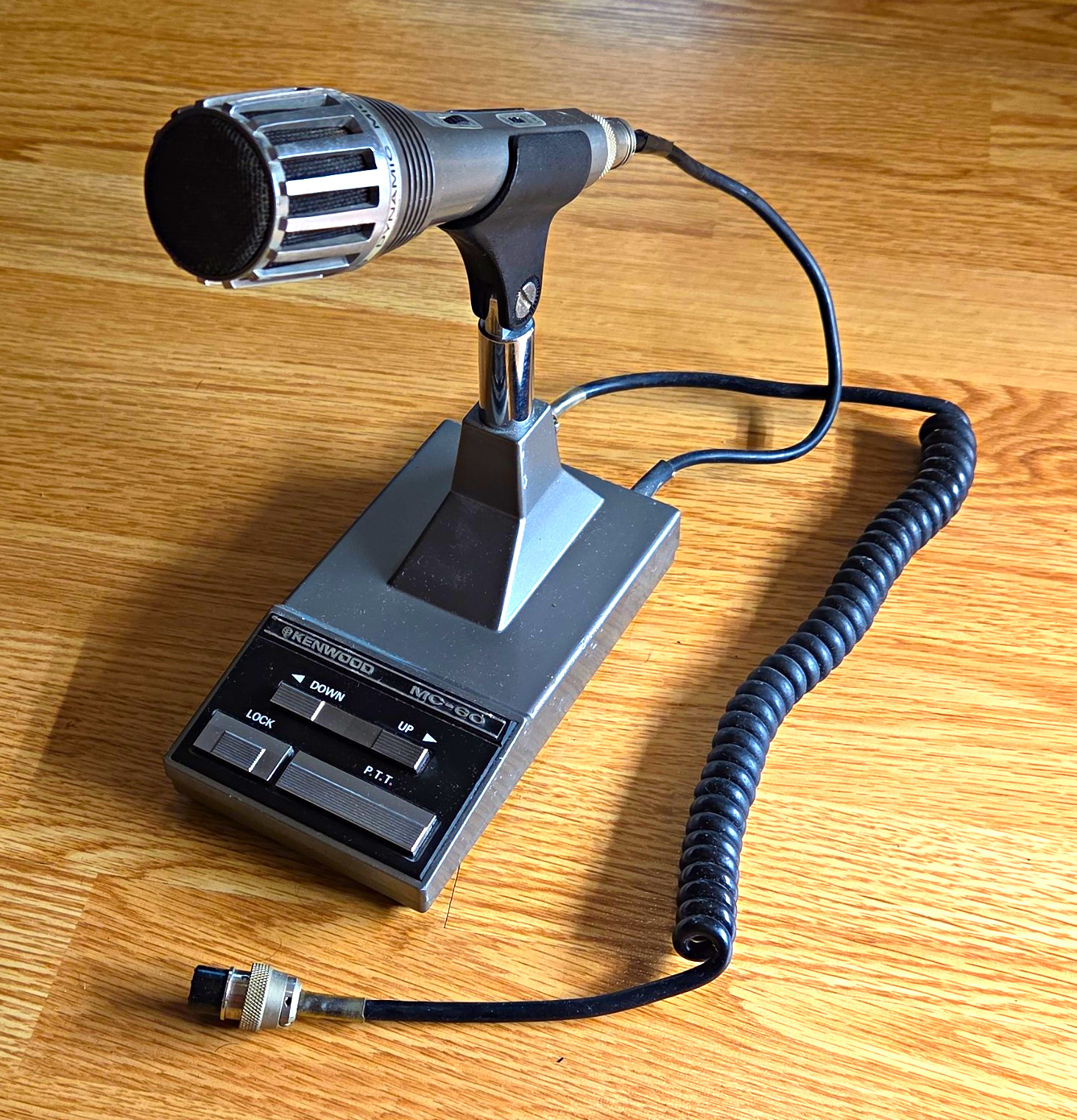 Kenwood Trio MC-60 Desktop Dynamic Microphone 8-Pin Ham Radio Untested As-Is