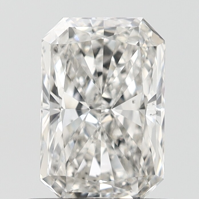 1.04 Ct Radiant IGI Certified Loose Lab Grown CVD Diamond H Color VS2 Clarity