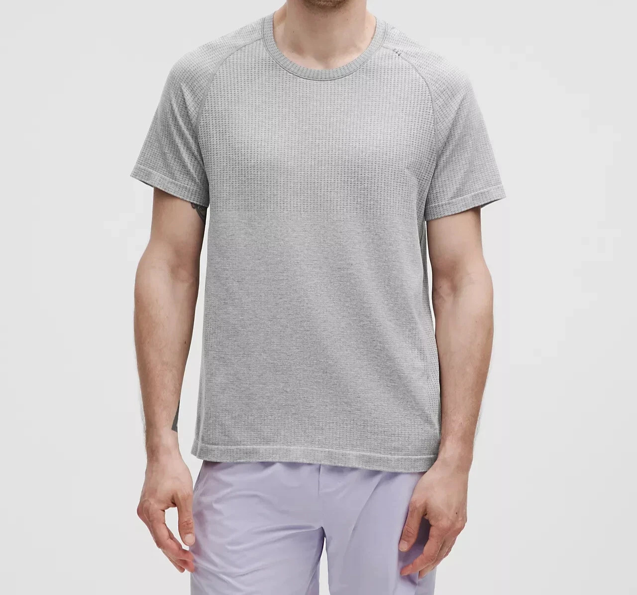 NEW lululemon Metal Vent Tech Short-Sleeve Shirt Slate/White. Size XXL. NWT
