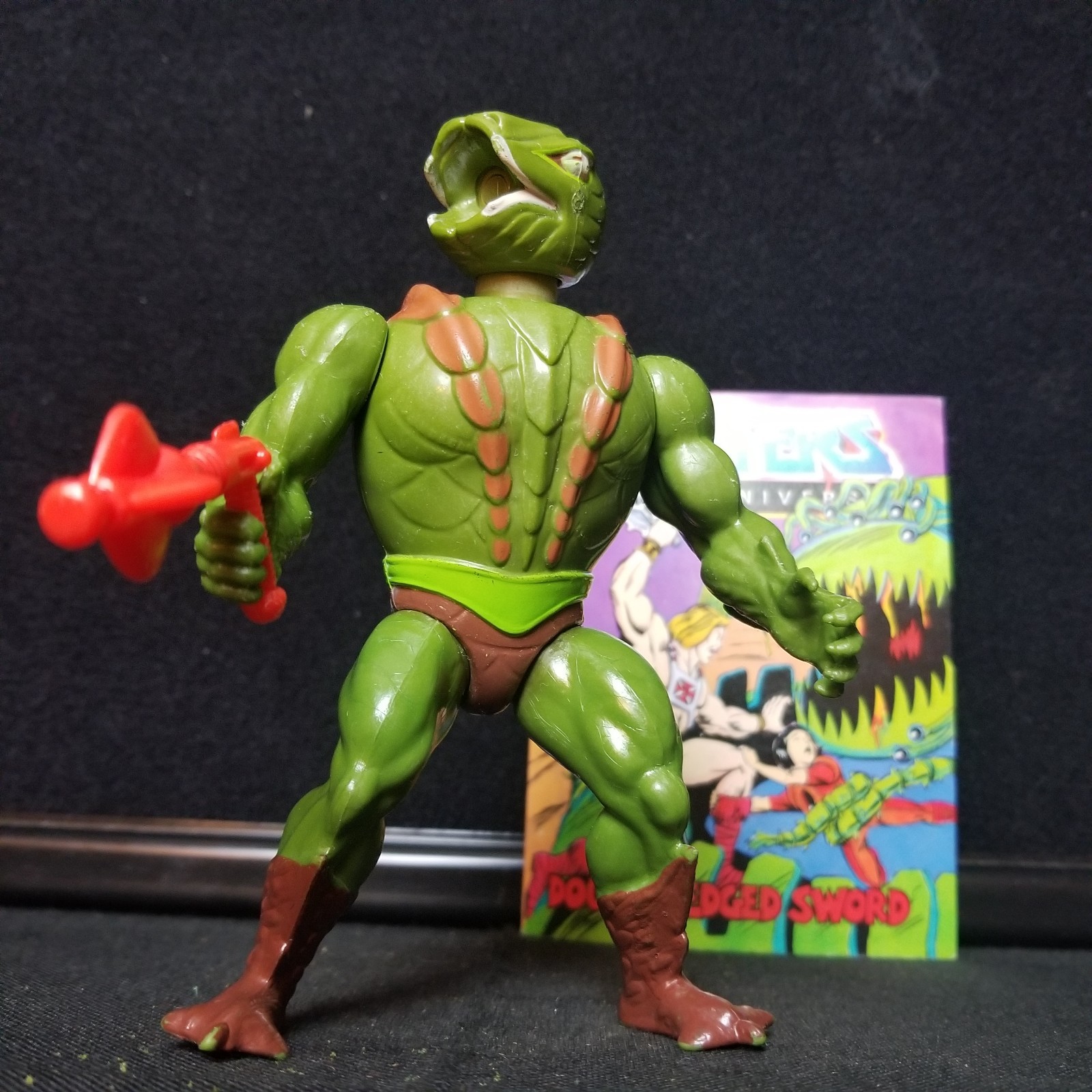 Vtg 1984 Mattel Masters Of The Universe Kobra Kahn Complete  Comic Free Gift