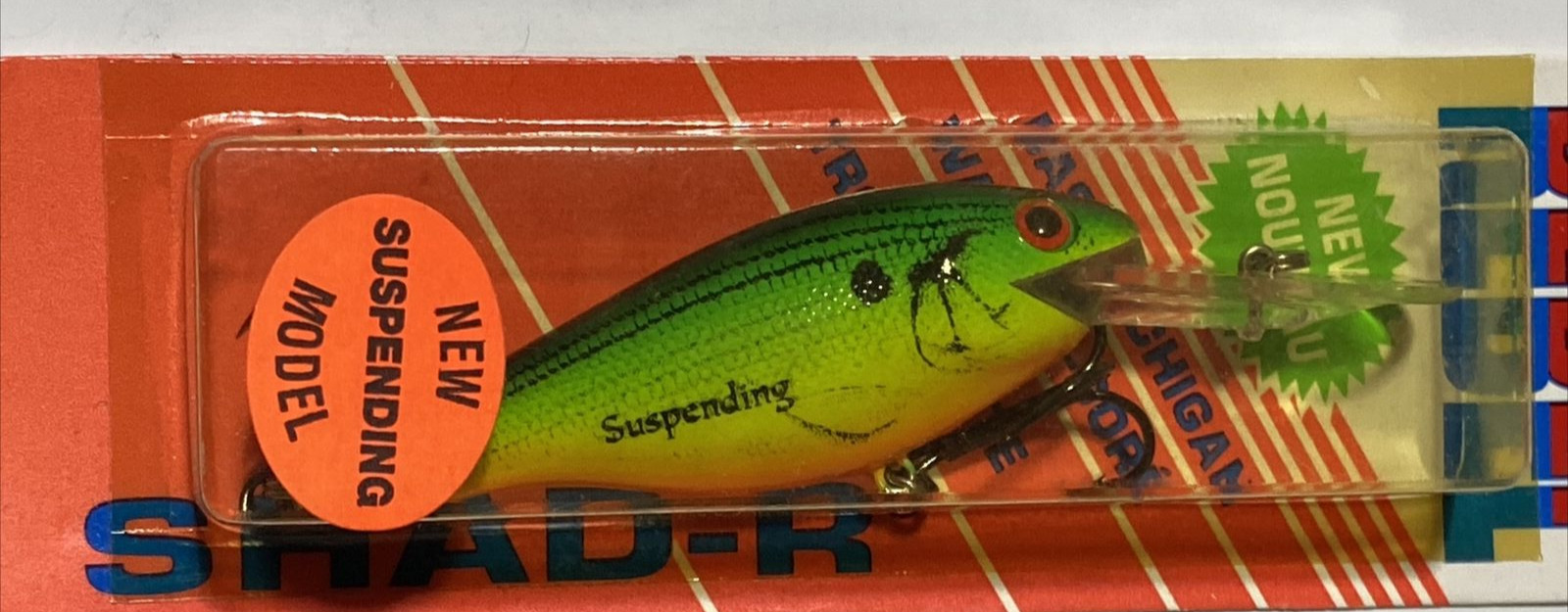 Vintage Rebel Shad- R Suspending Fire River Vintage Rebel Shad- R Suspending Fire River