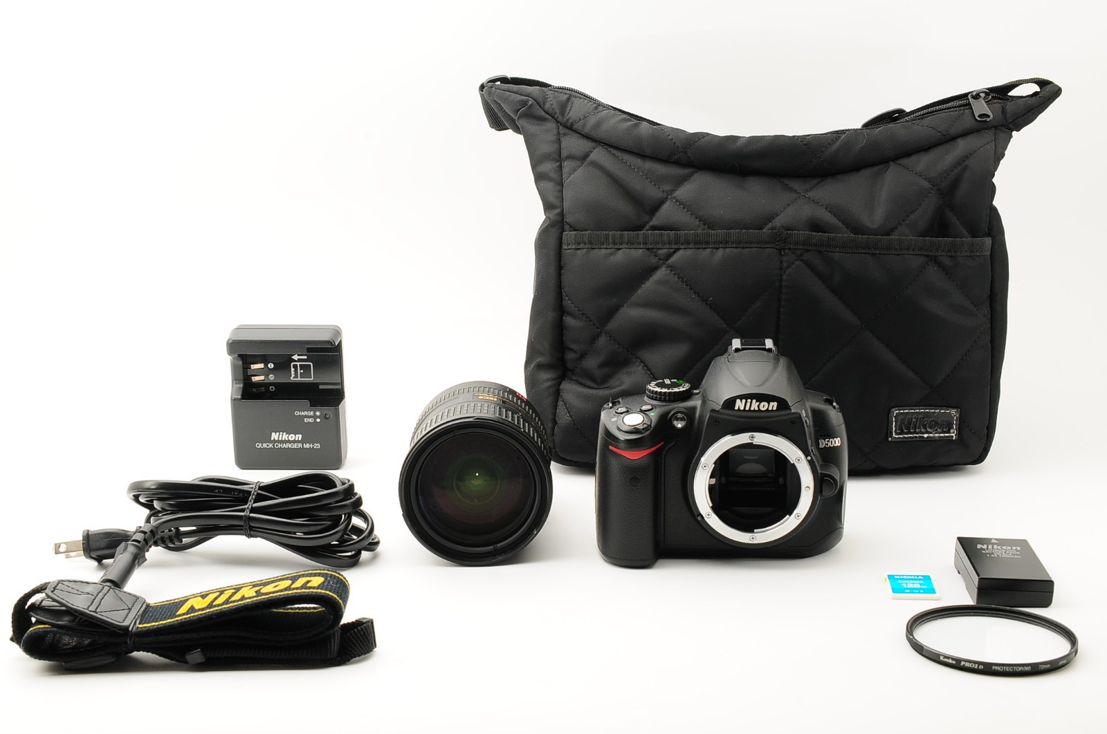 [Exc] Nikon D5000 12.3MP DSLR w/ AF-S DX 18-200mm VR Lens Japan #491