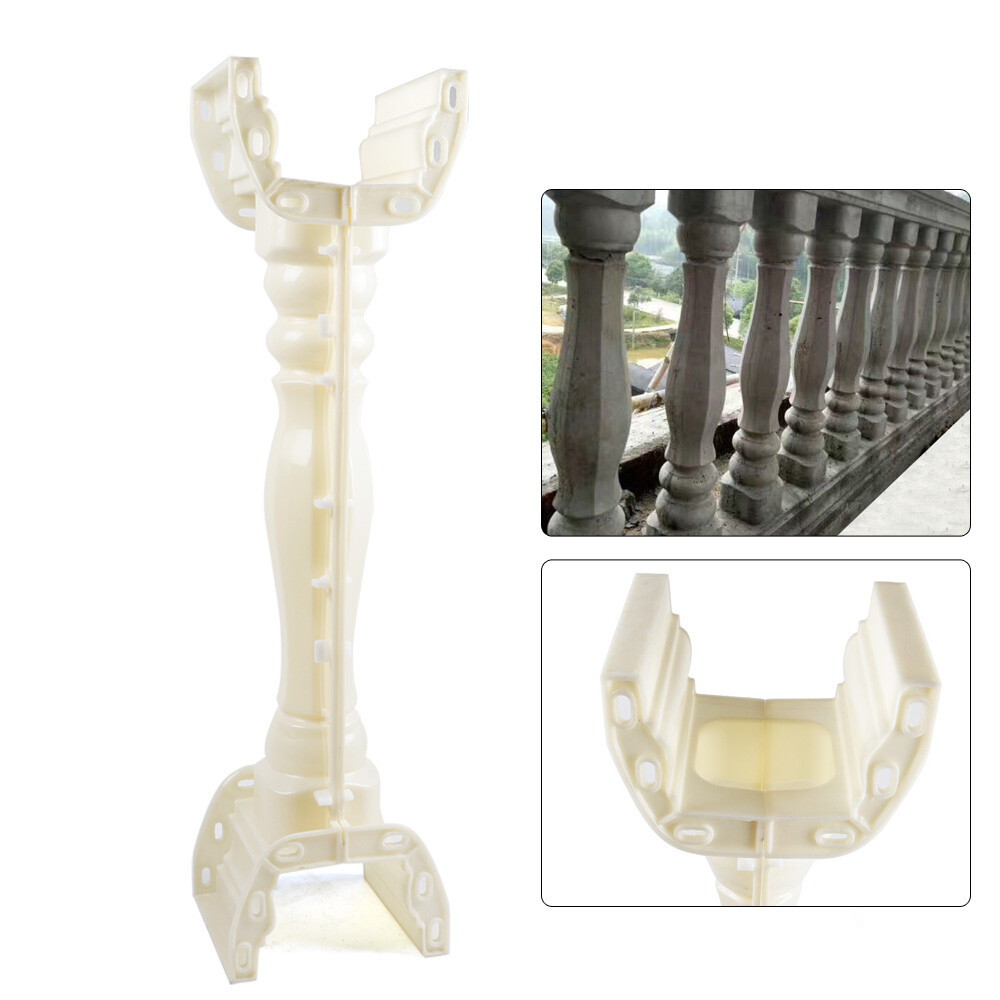 89cm Roman Column Balustrades Molds Plastic Fence Cement Railing Plaster Mold US