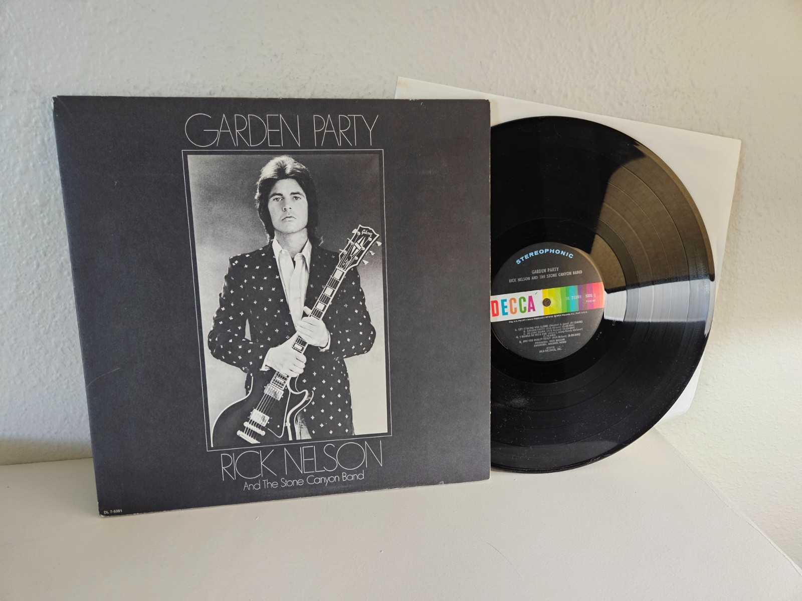 Rick Nelson and Stone Canyon Band - Garden Party - 1972 - Decca DL 7-5391 VG+ Rick Nelson and Stone Canyon Band - Garden Party - 1972 - Decca DL 7-5391 VG+