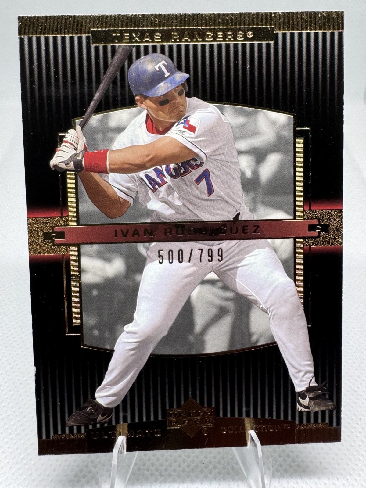 2002 Upper Deck Ultimate Collection - Ivan Rodriguez #57 /799